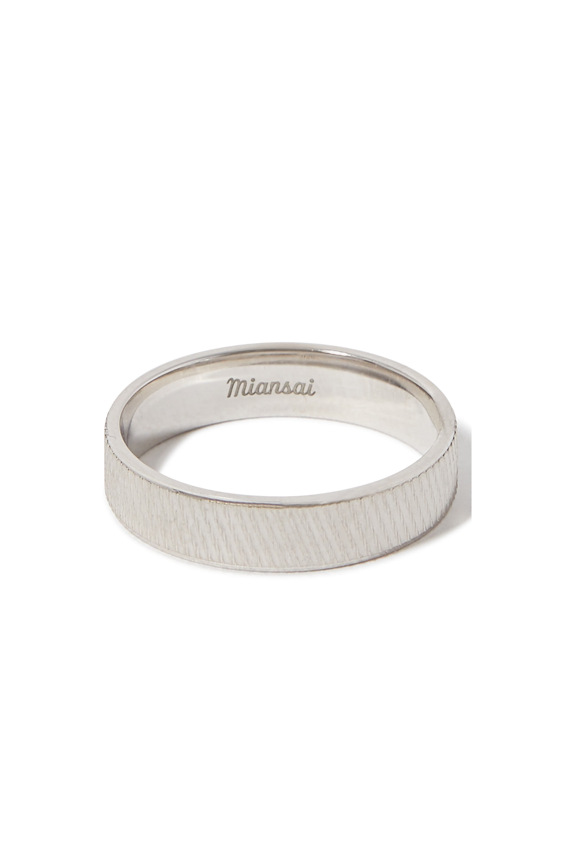 خاتم ريكس، فضة إسترلينية مطلية بالروديوم