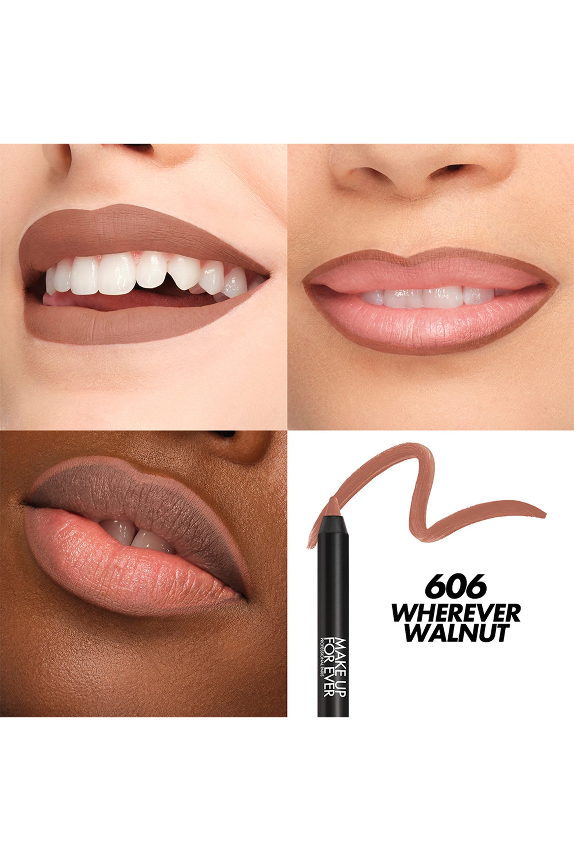 مجموعة مستحضرات الوجه والشفاه المميزة للماركة 