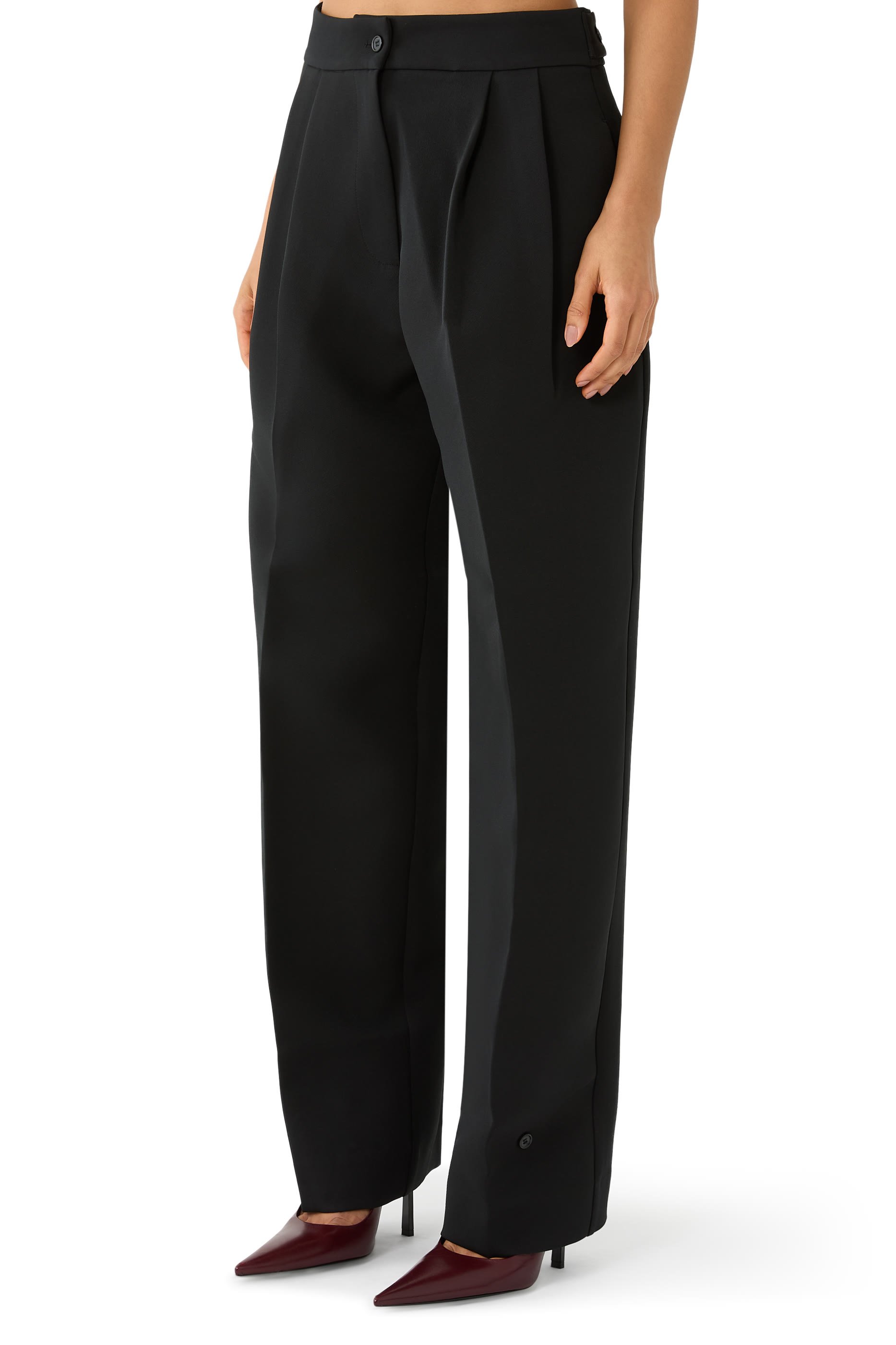 بنطال دوير بطيات