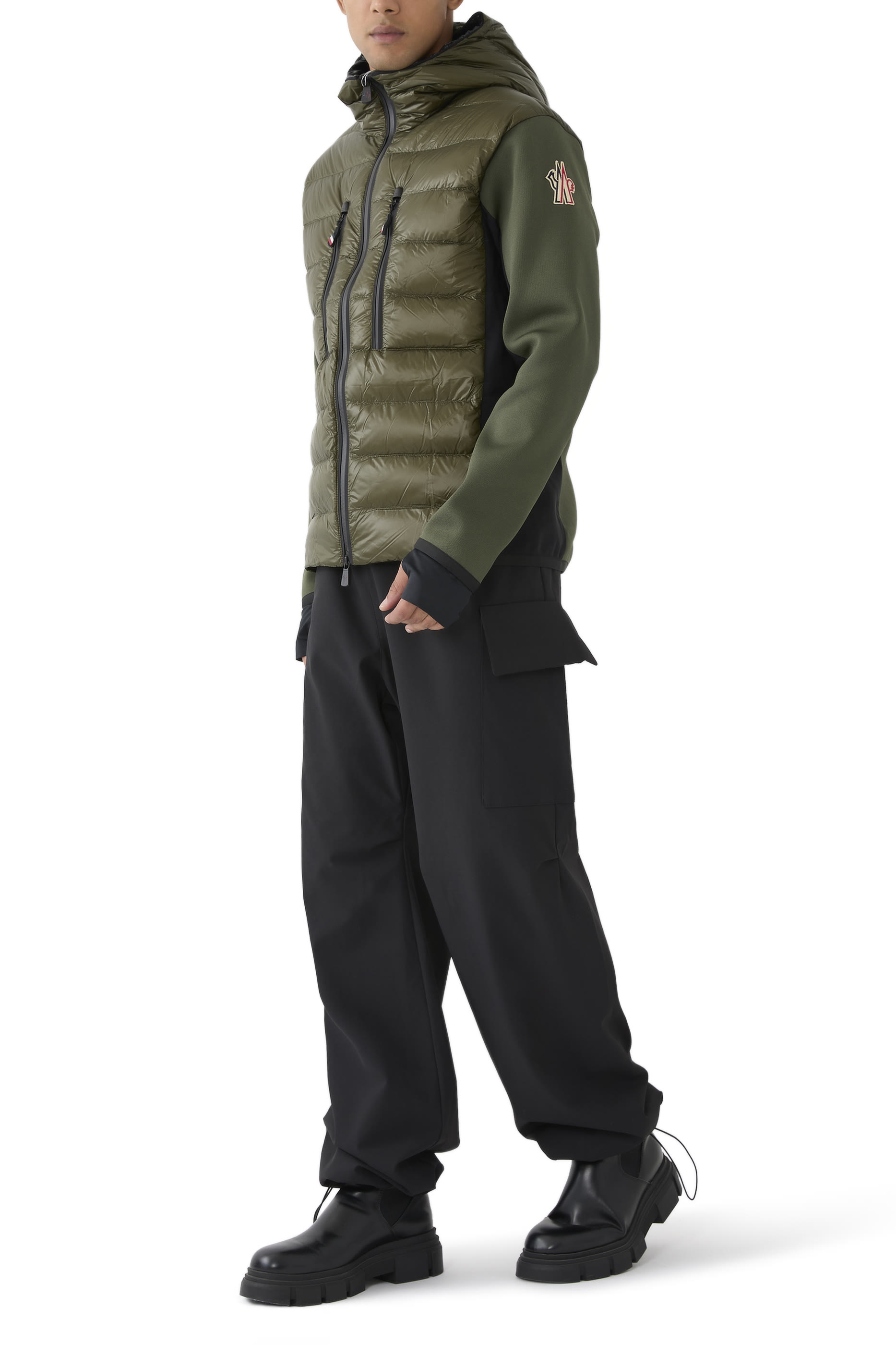 هودي مبطن بسحاب