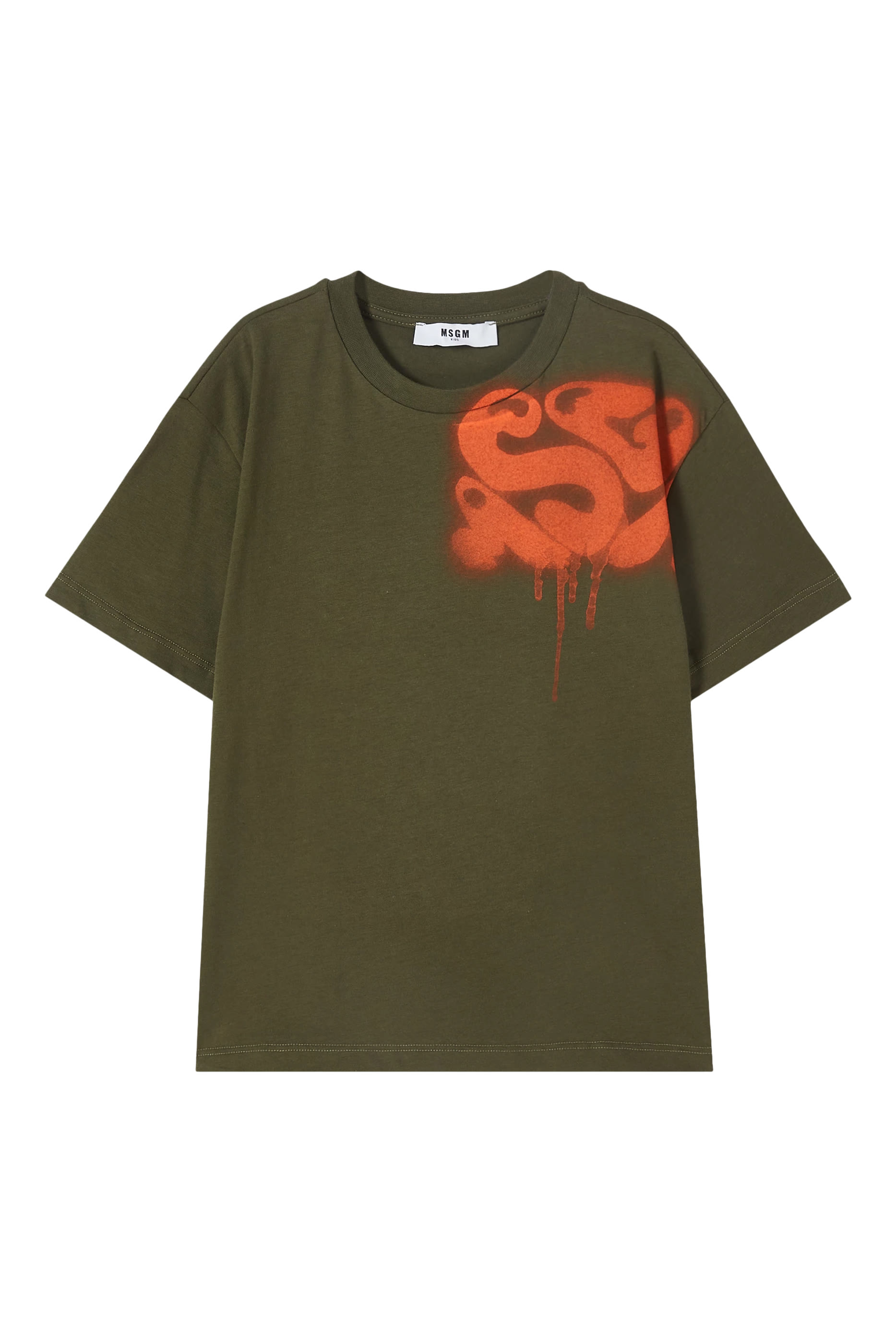 تيشيرت بشعار الماركة للأطفال