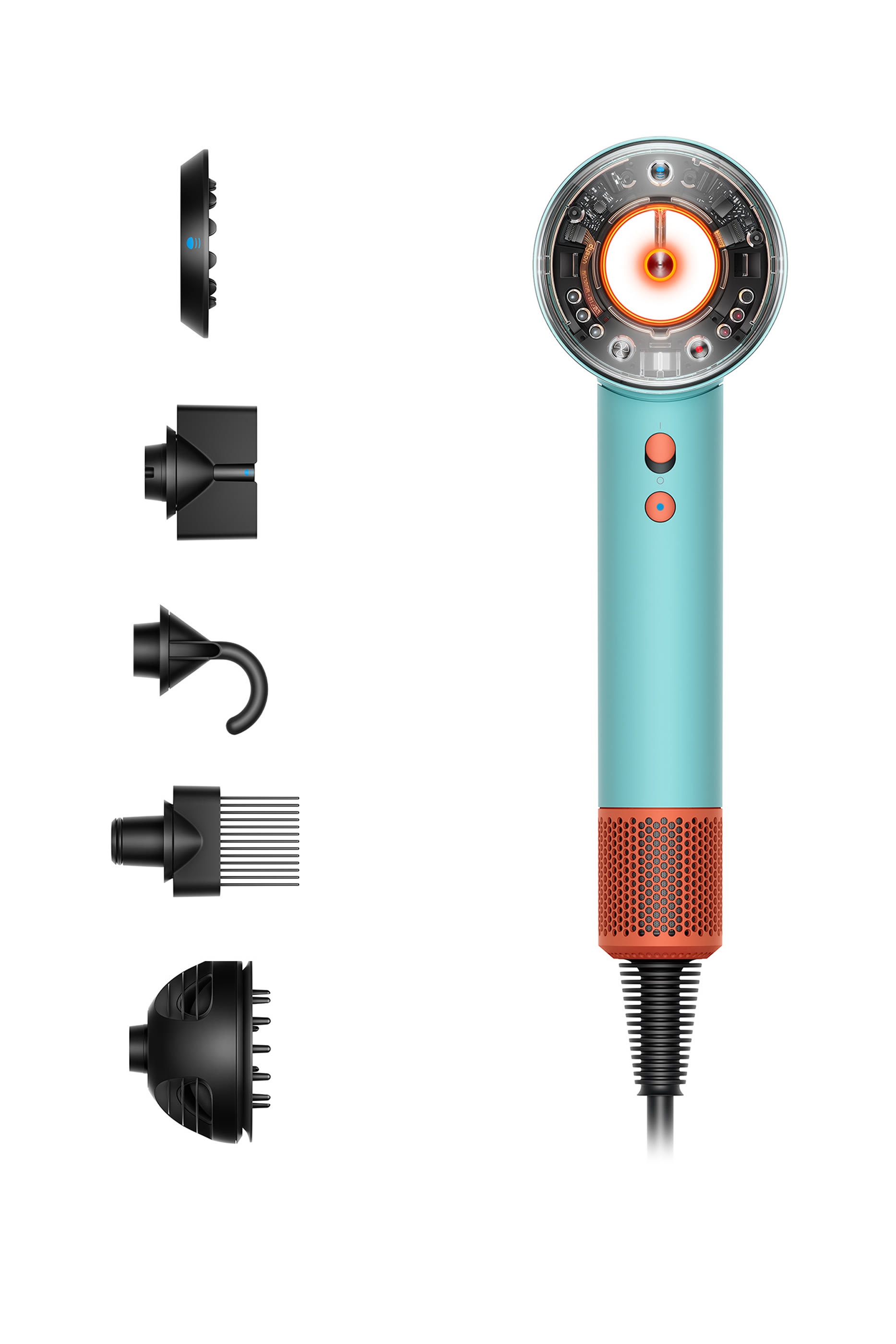 مجفف شعر سوبر سونيك نورال (سيراميك باتينا/توباز)