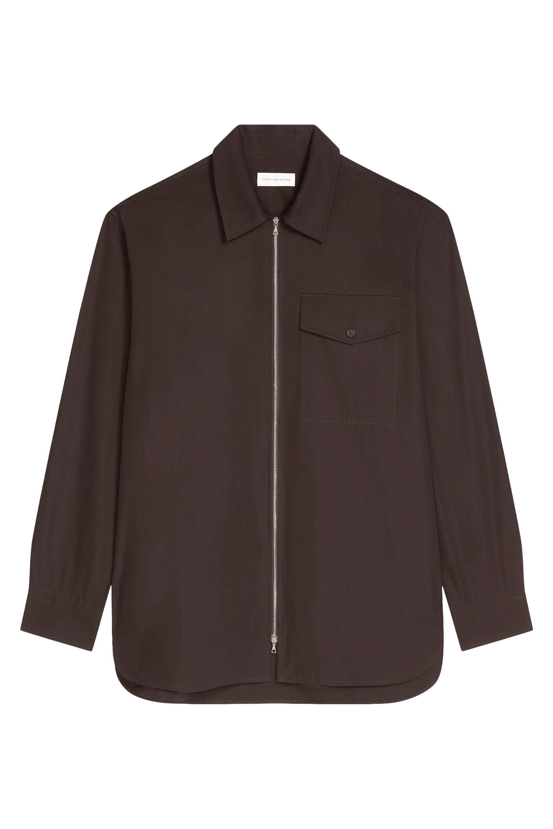 قميص قطن بسحاب