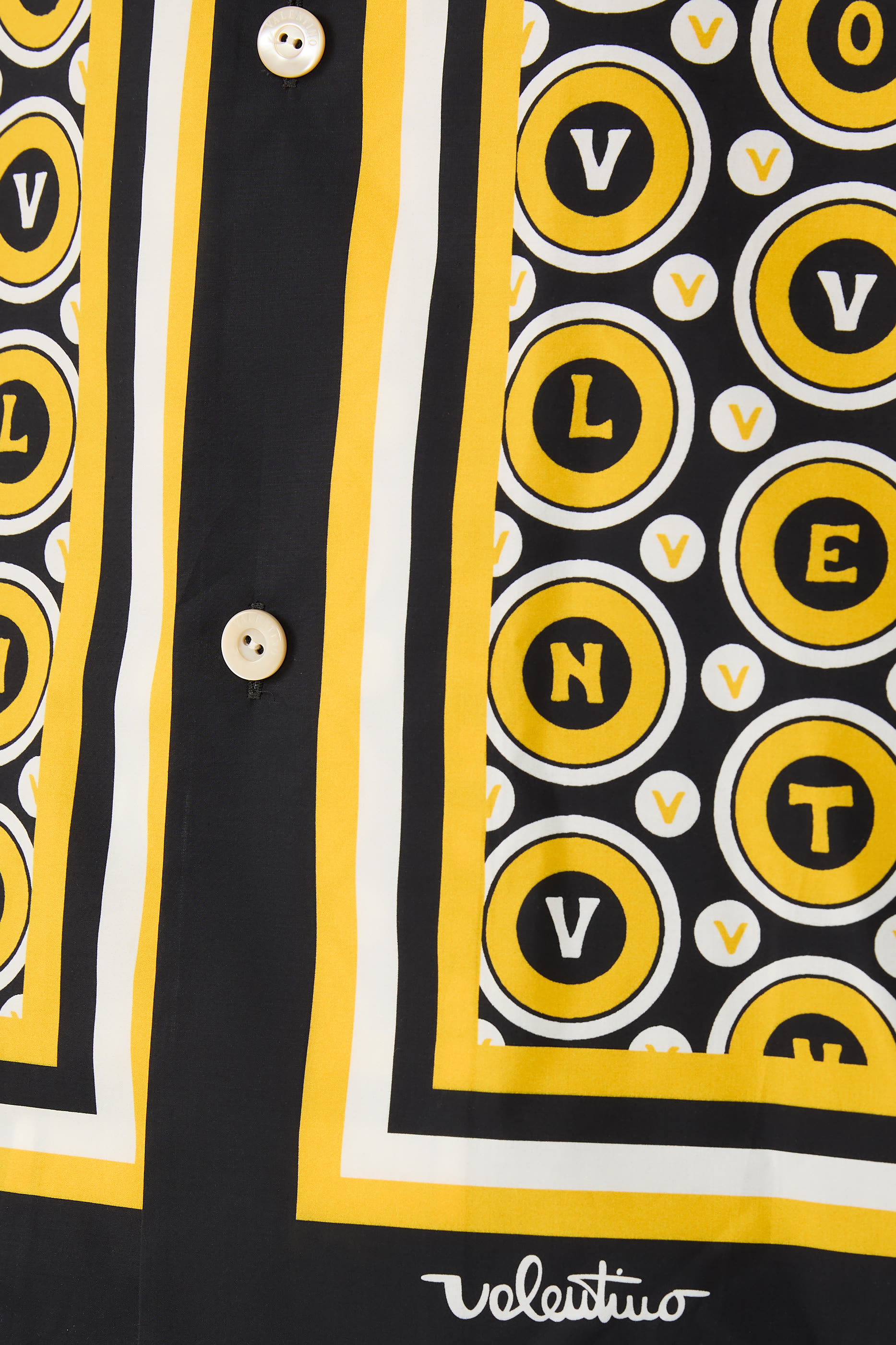 قميص بولينغ قطن بوبلين