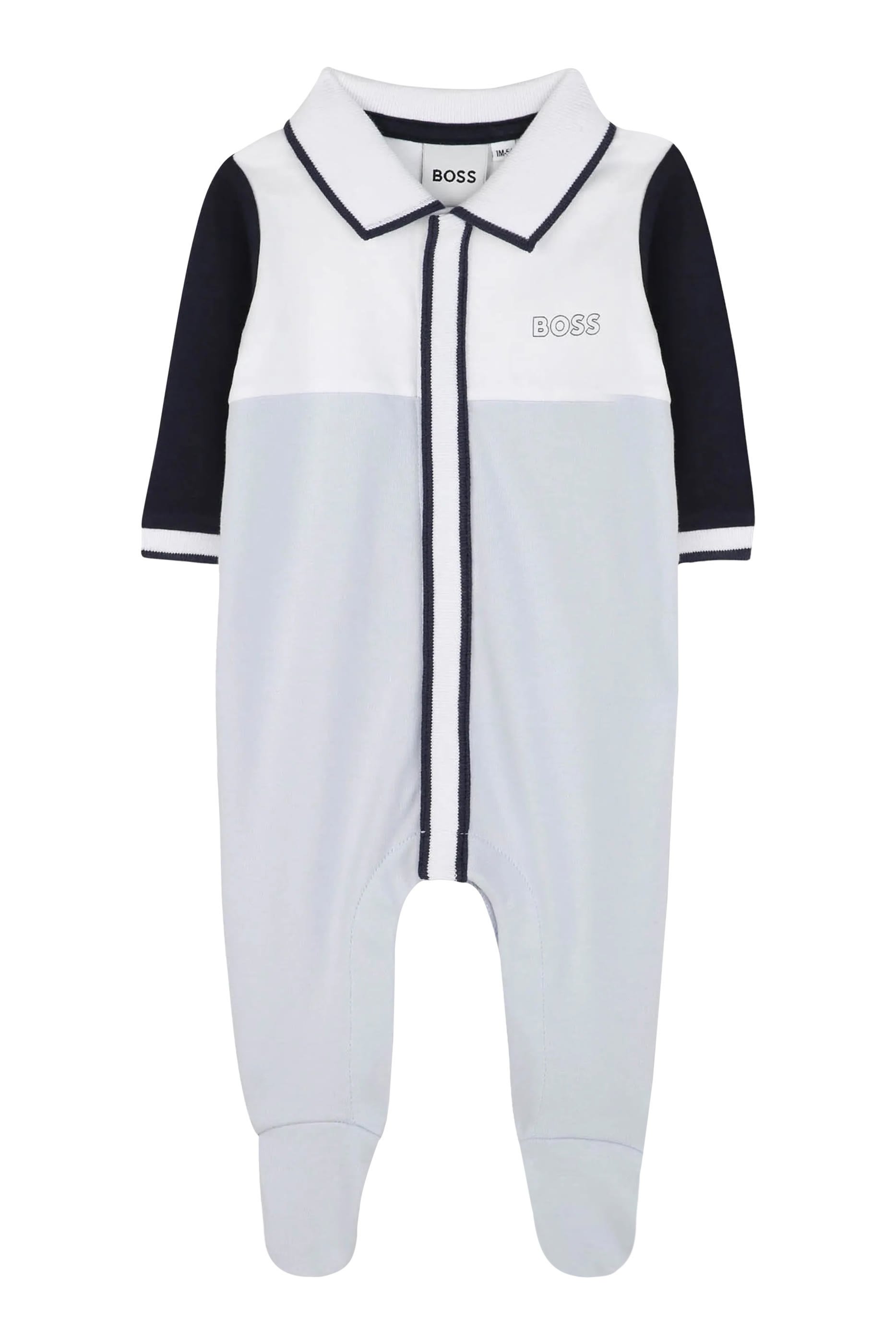 بيجامة بتصميم مقسم بألوان للأطفال