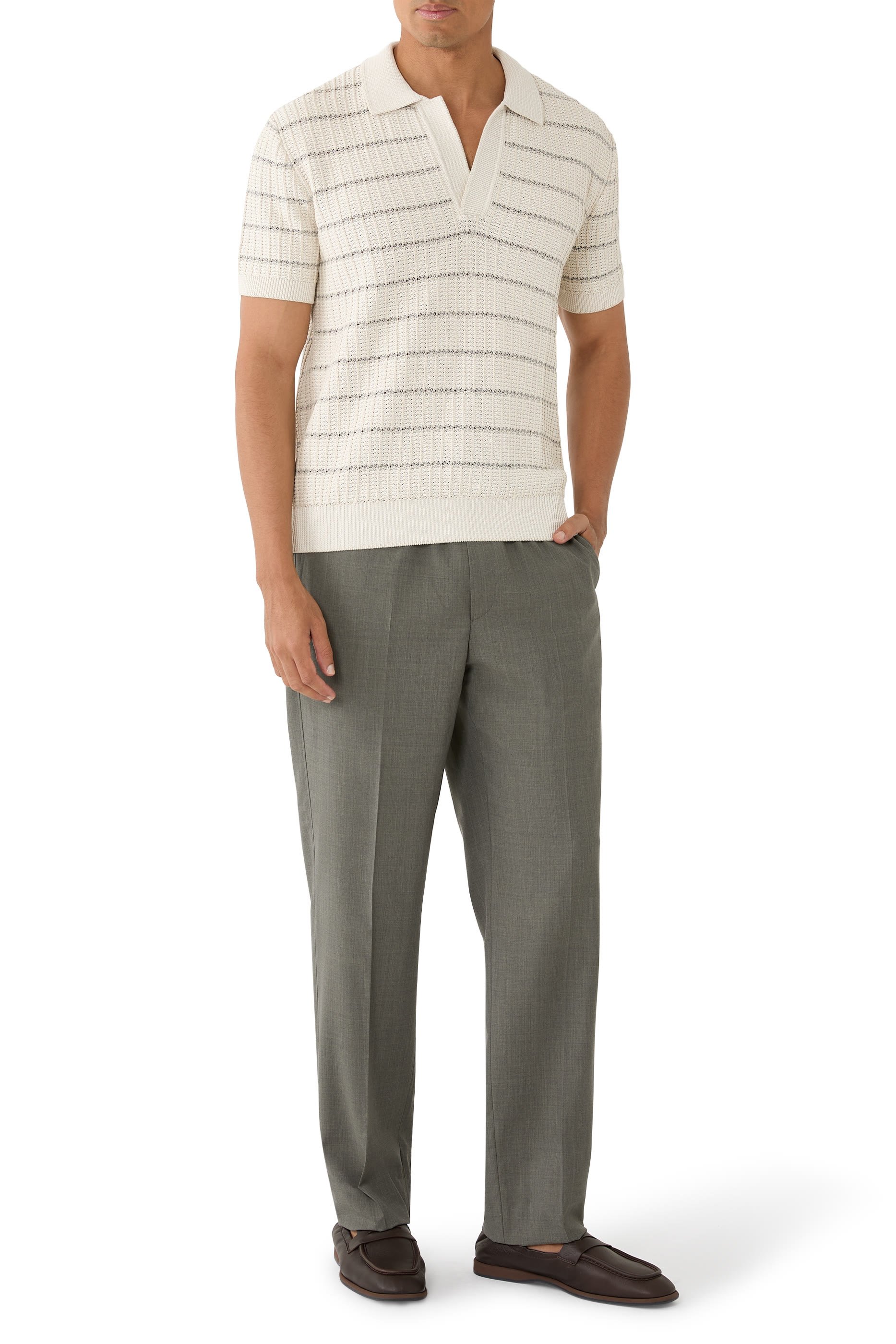 تيشيرت بولو مفتتوح