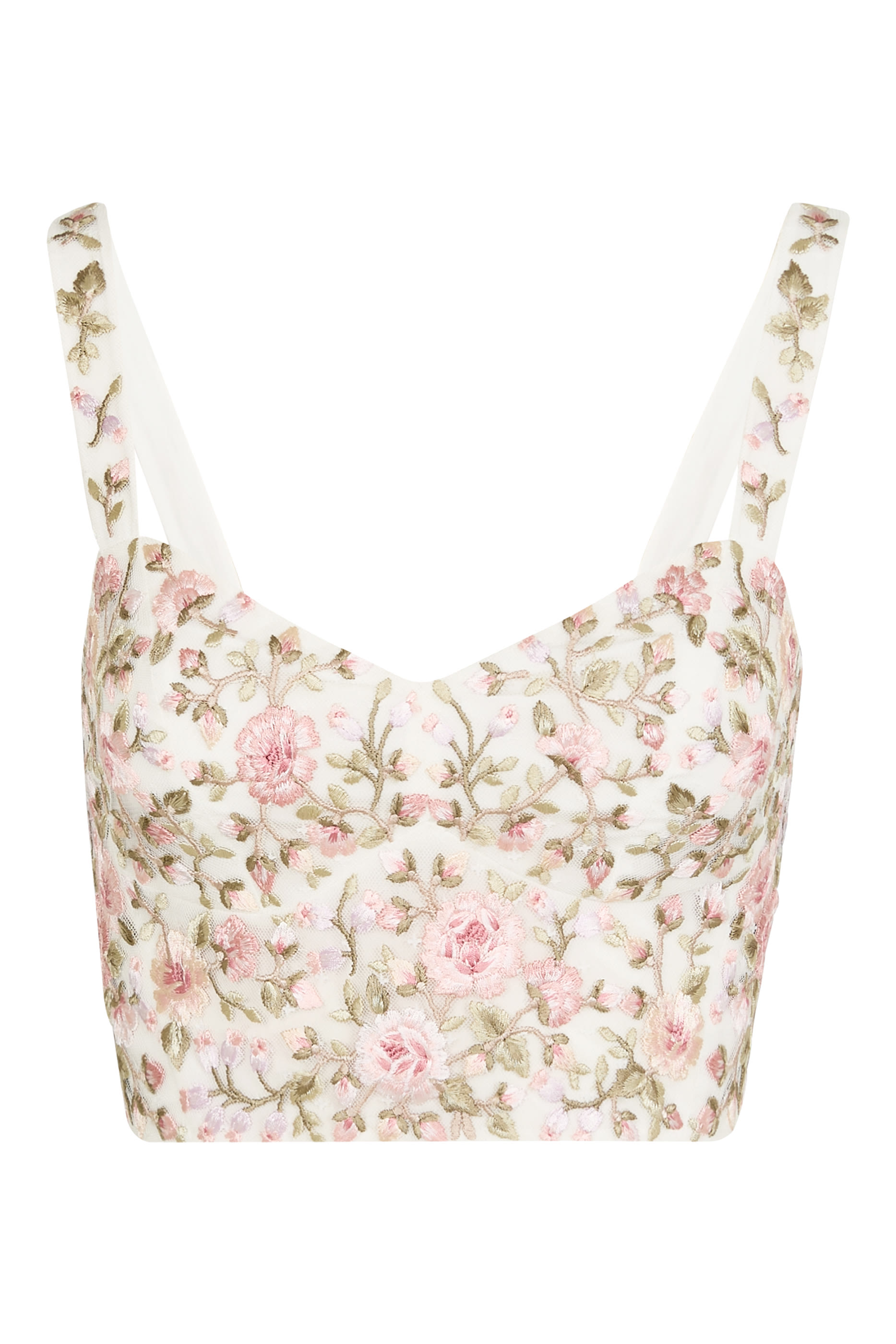 بلوزة إيدن بتطريزات ورد