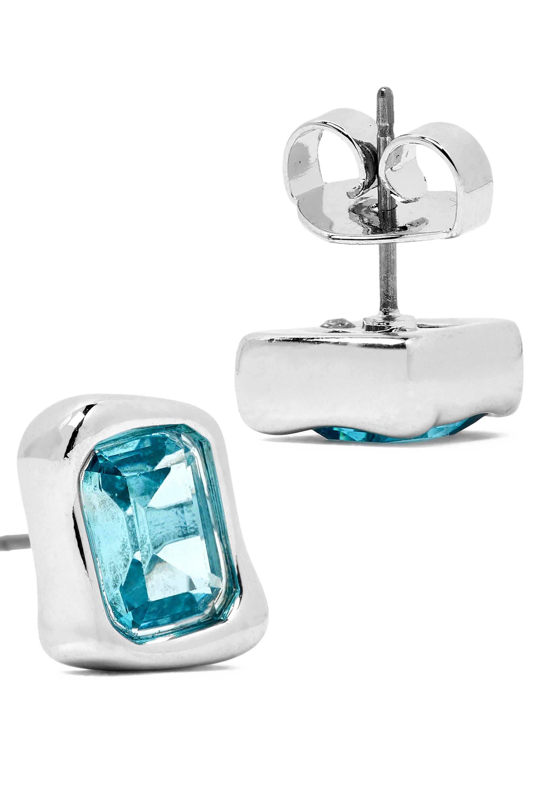 أقراط مولتن بأحجار زجاجية