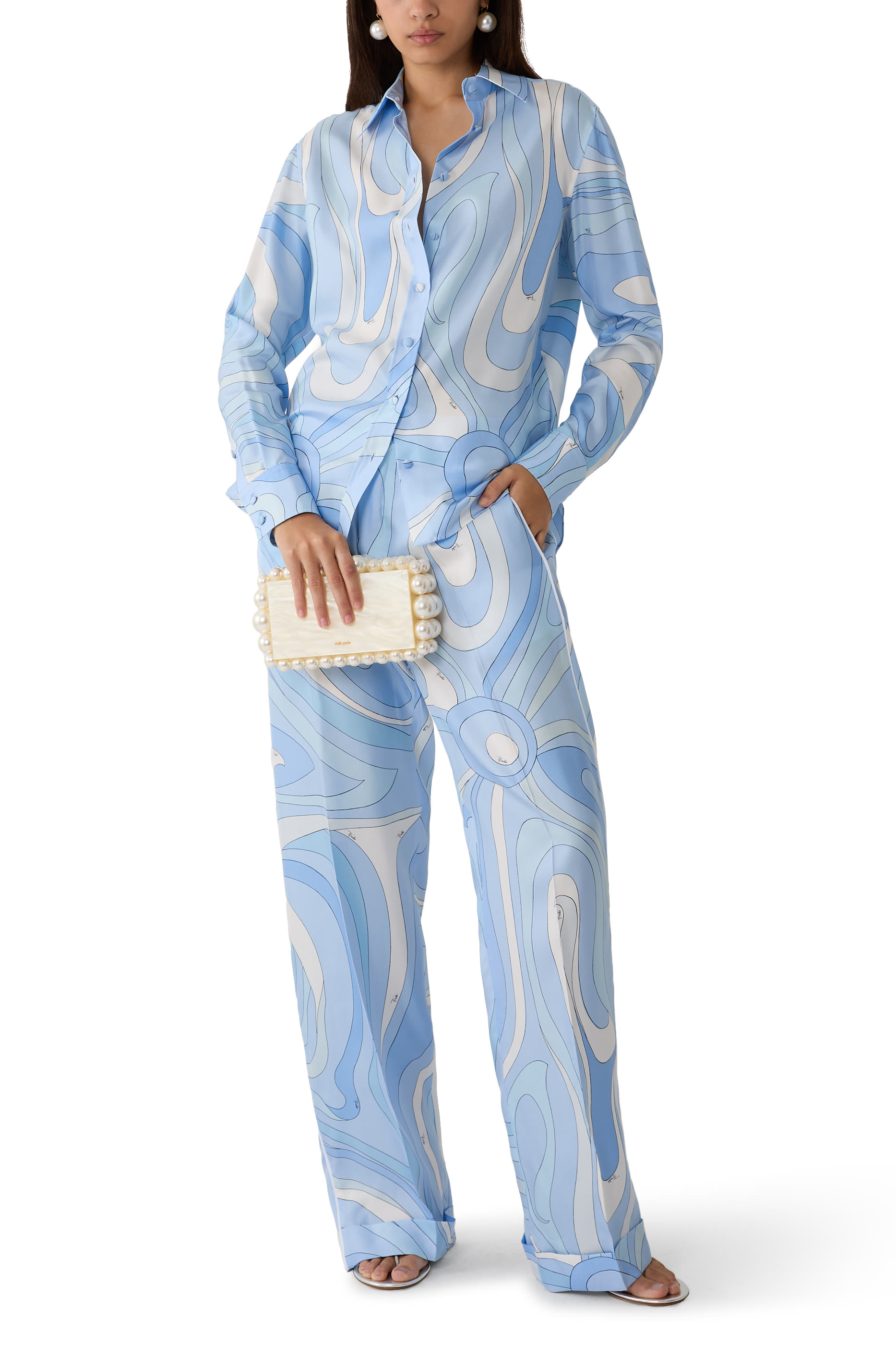 قميص بنقشة مارمو