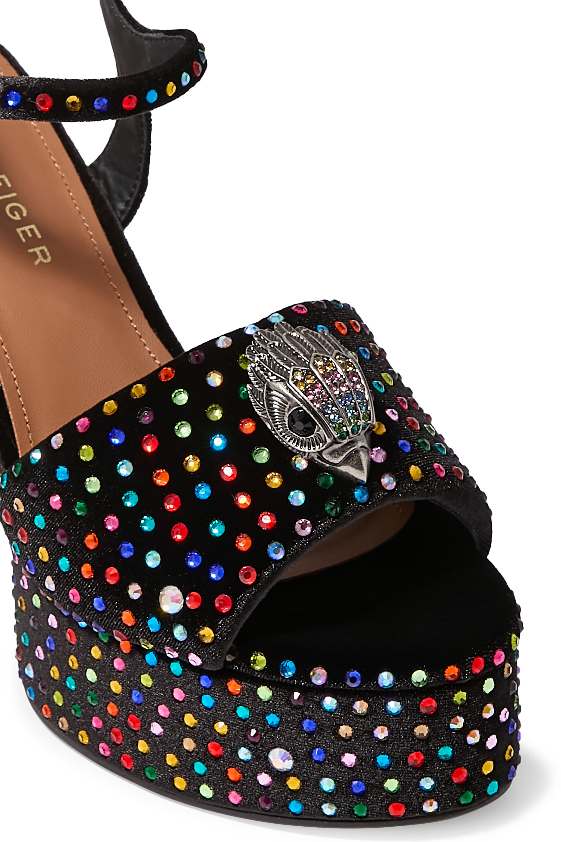 صندل كنسينغتون بنعل سميك وكعب