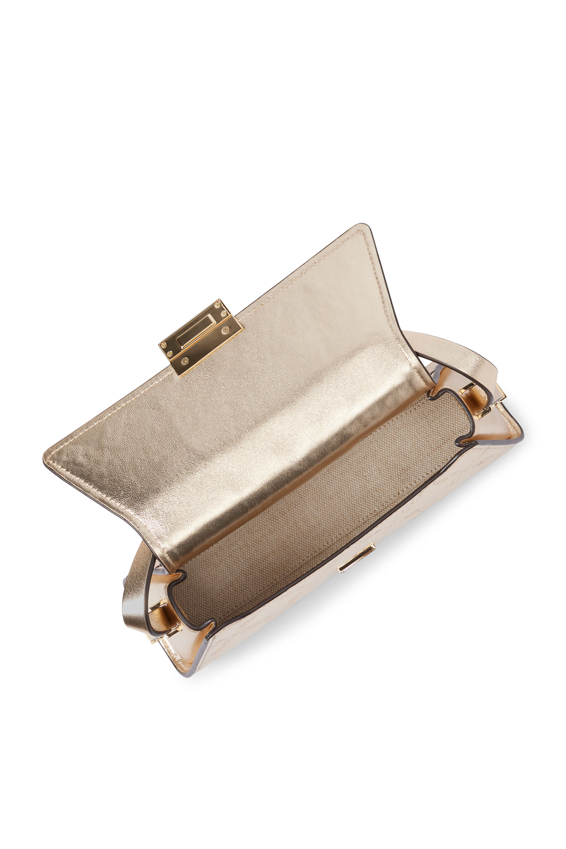 حقيبة كتف لودلو متوسطة جلد