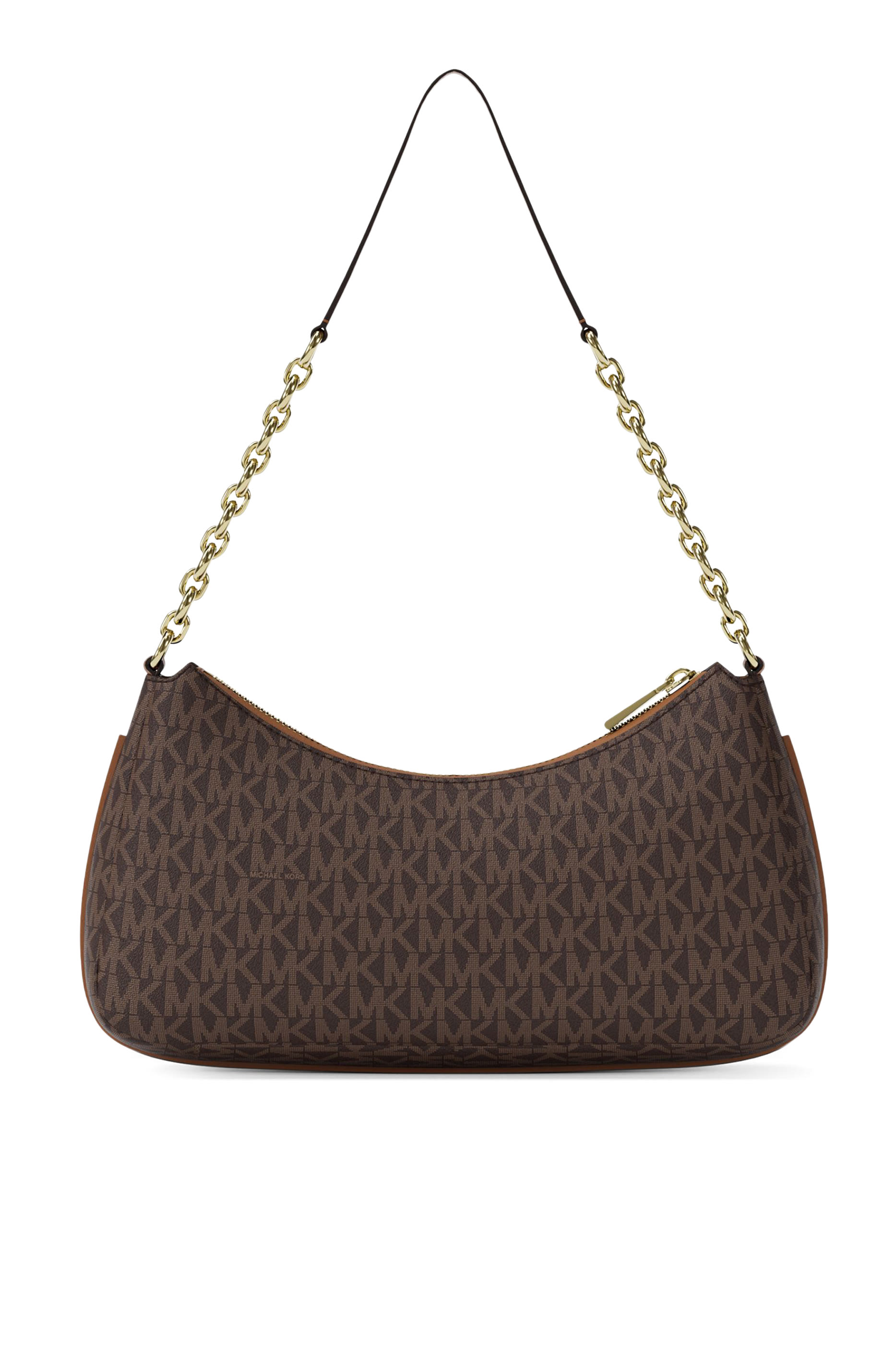 حقيبة بوشيت نوليتا متوسطة بسلسلة وحلية شعار الماركة