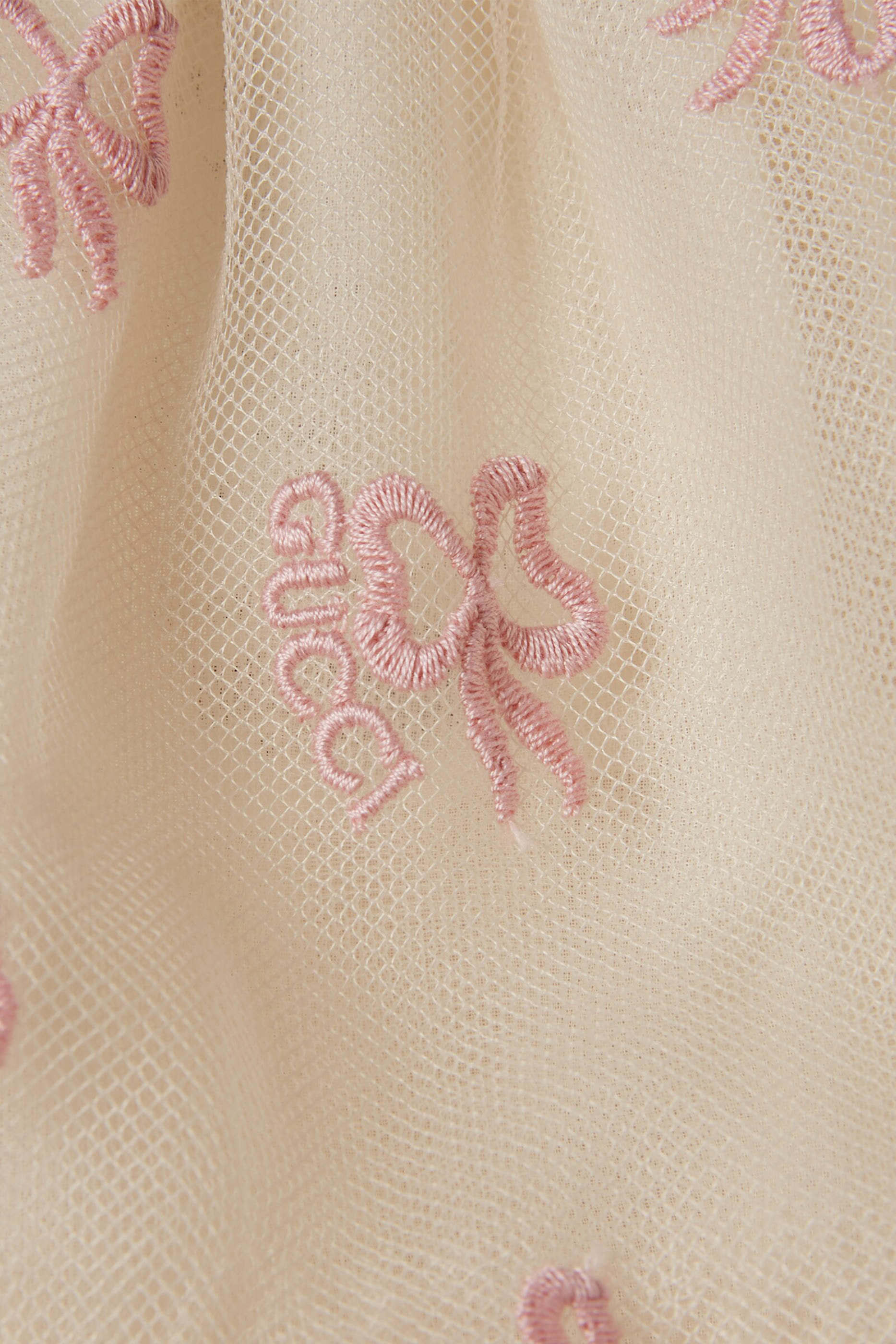 تنورة مطرز تول للأطفال