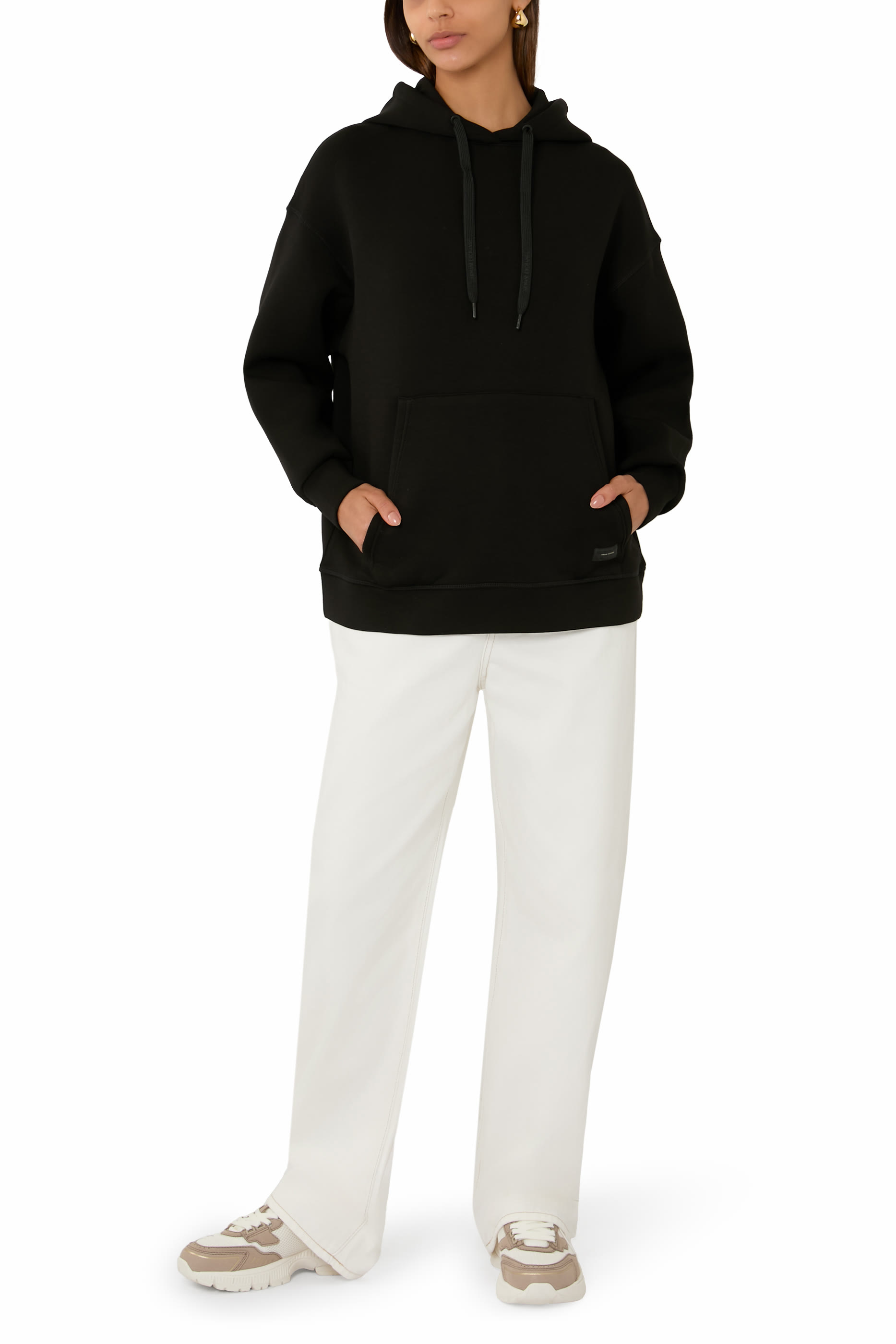 هودي إصدار وايت قماش سكوبا