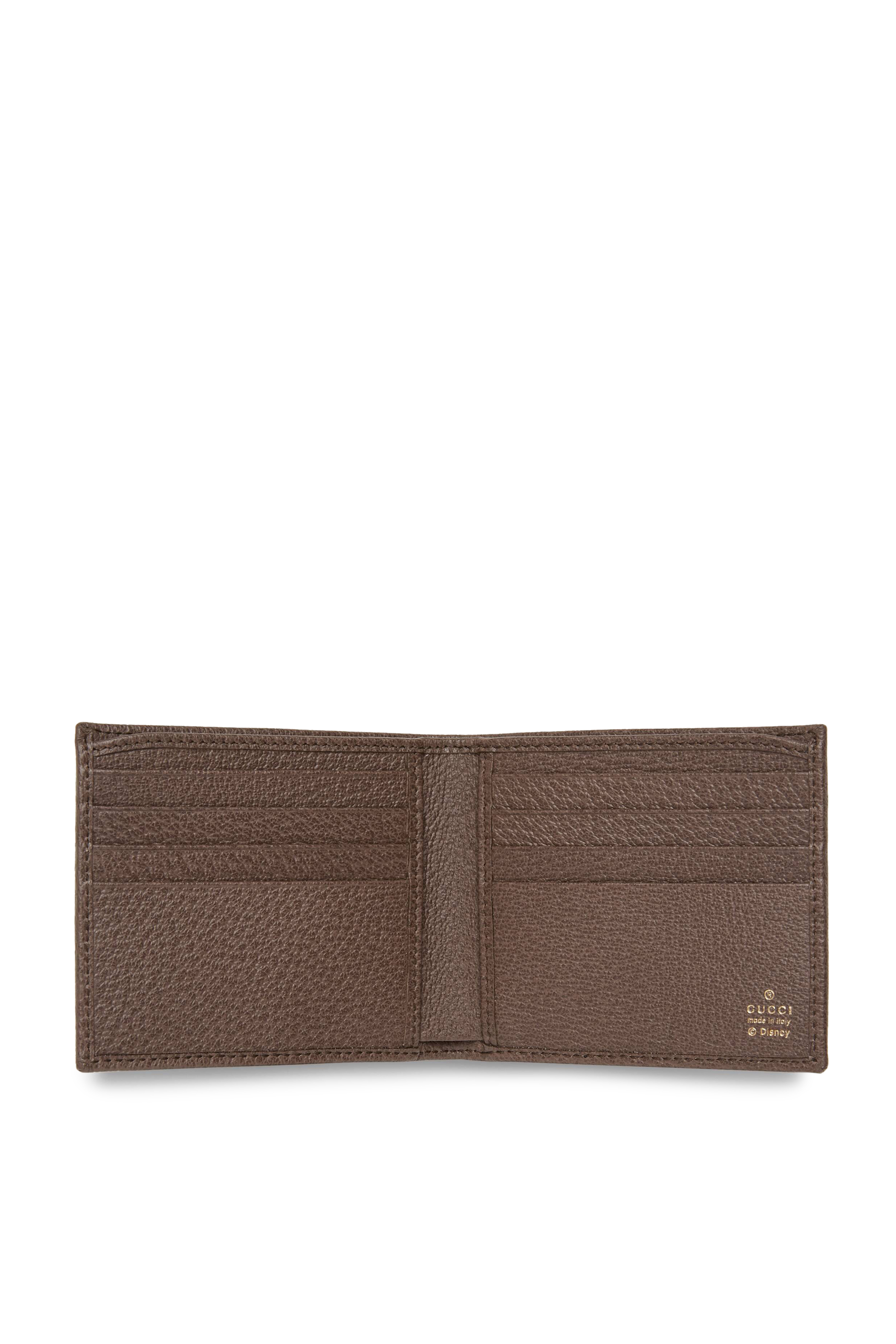 محفظة ثنائية الطي بطبعة دونالد دك ديزني &times; غوتشي