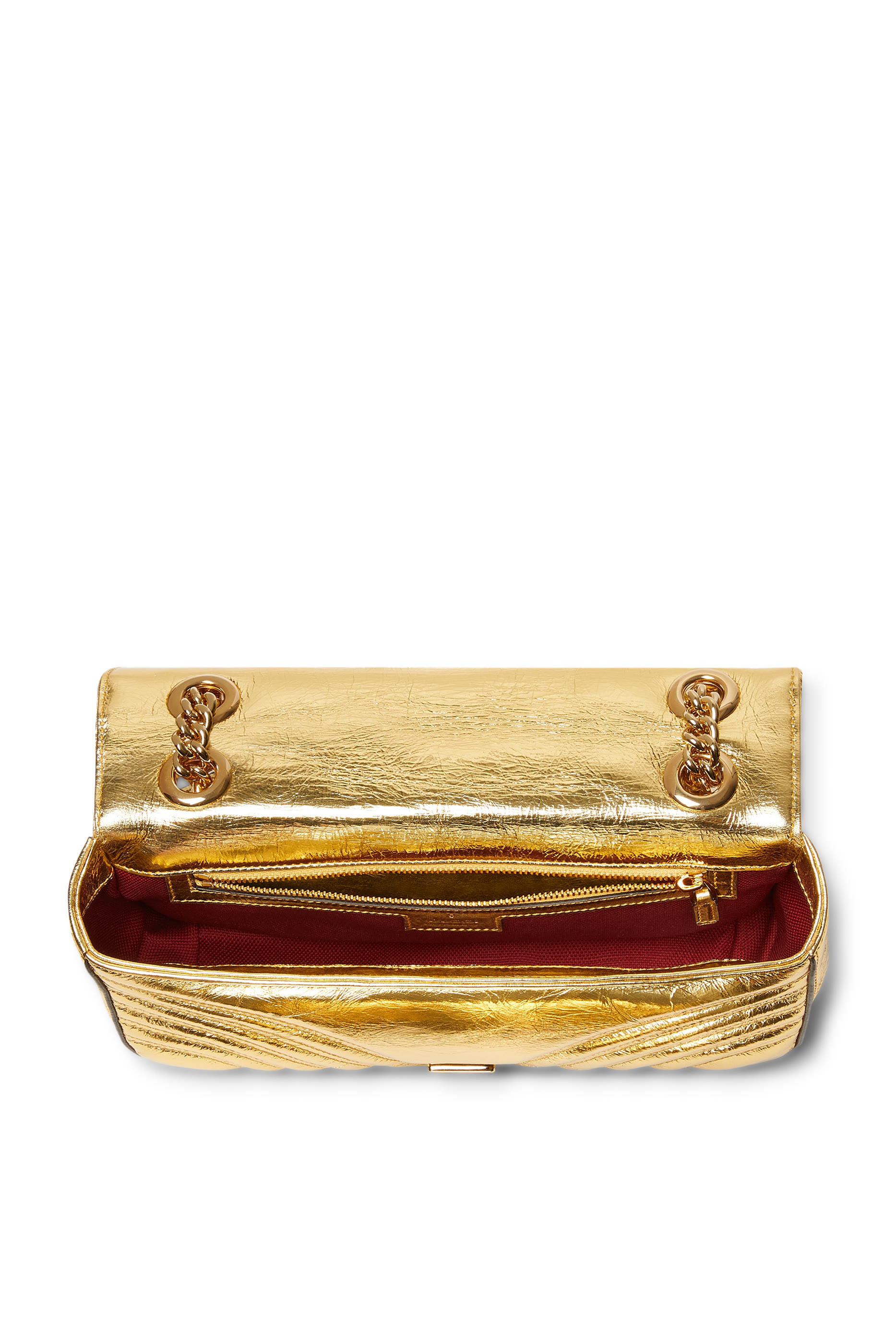 حقيبة كتف مارمونت صغيرة بشعار الماركة مزدوج