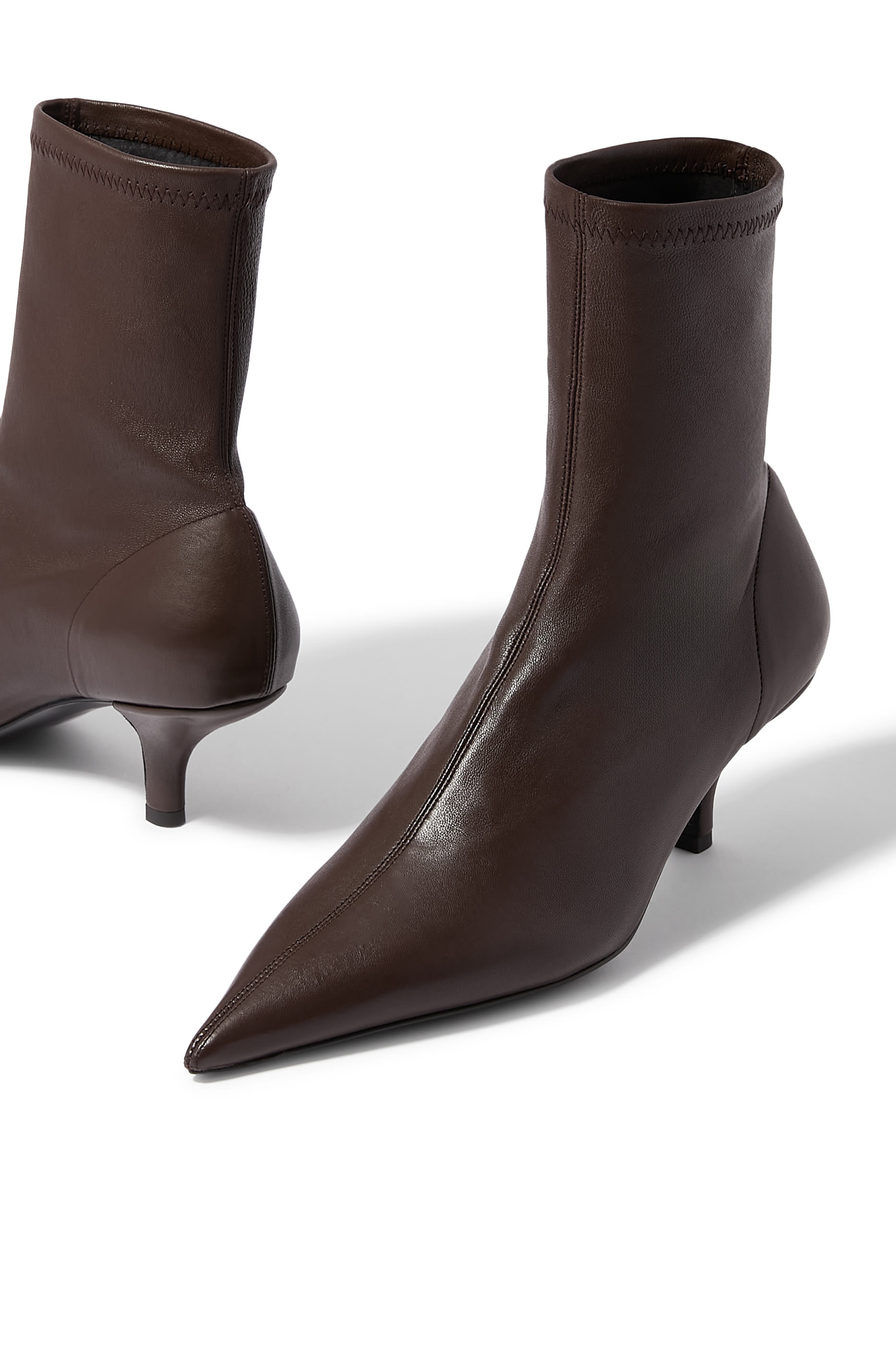 بوت 50 بطول الكاحل جلد