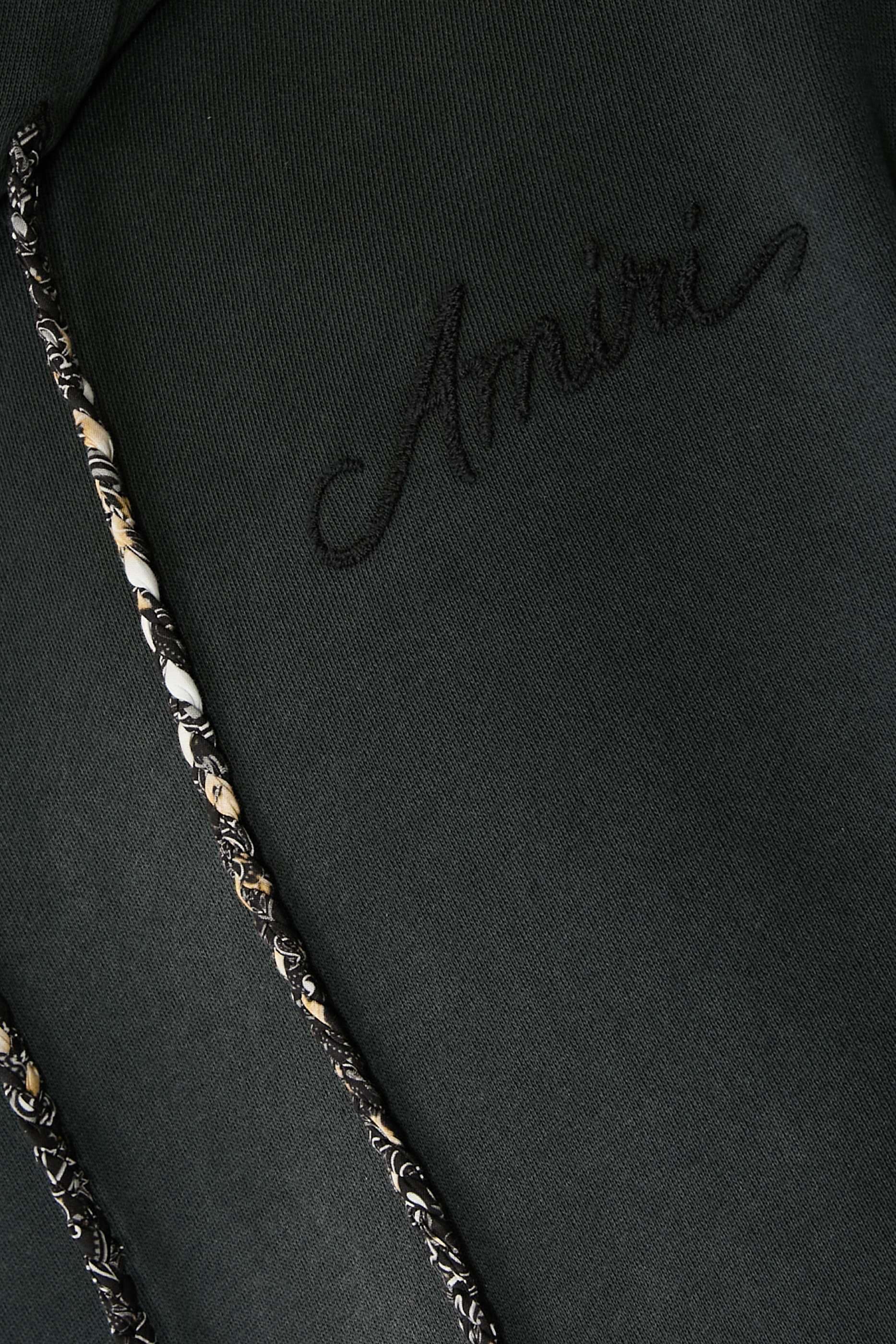  هودي بقصة فضفاضة باندانا بلون باهت