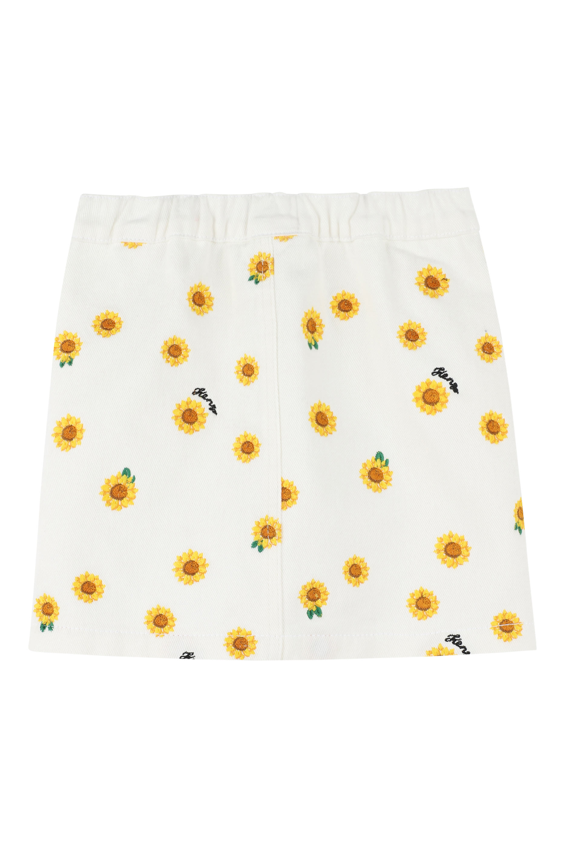 تنورة بطبعة دوار الشمس قطن للأطفال