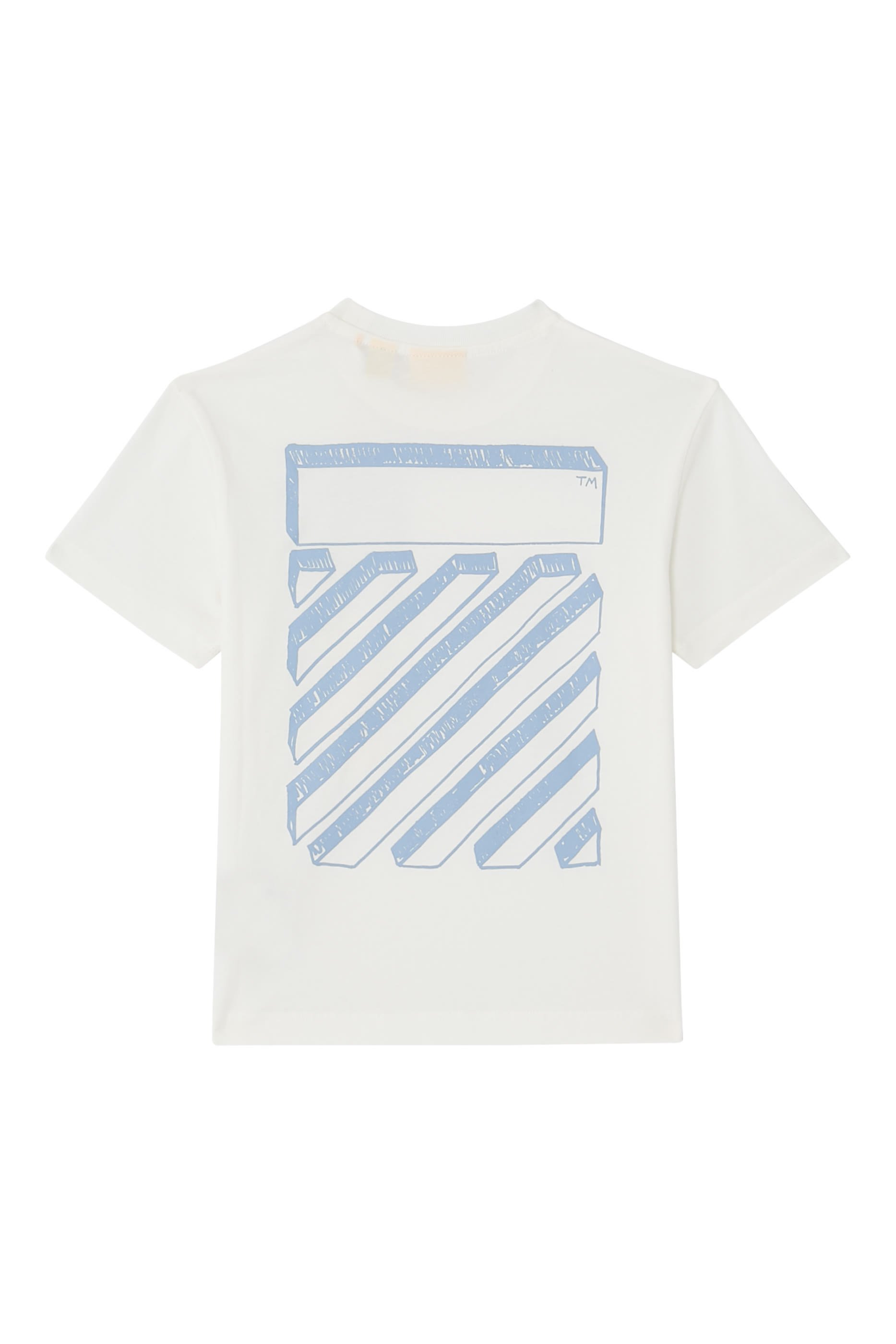 Kids Scribble Diagonal Logo T-Shirt