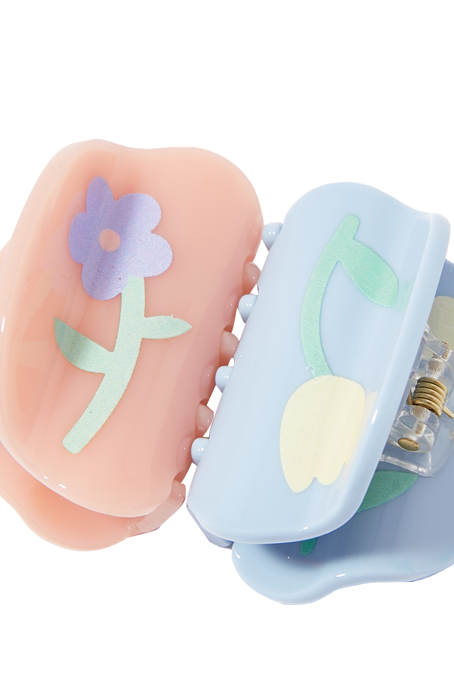 مشبك شعر مزين بزهور للأطفال