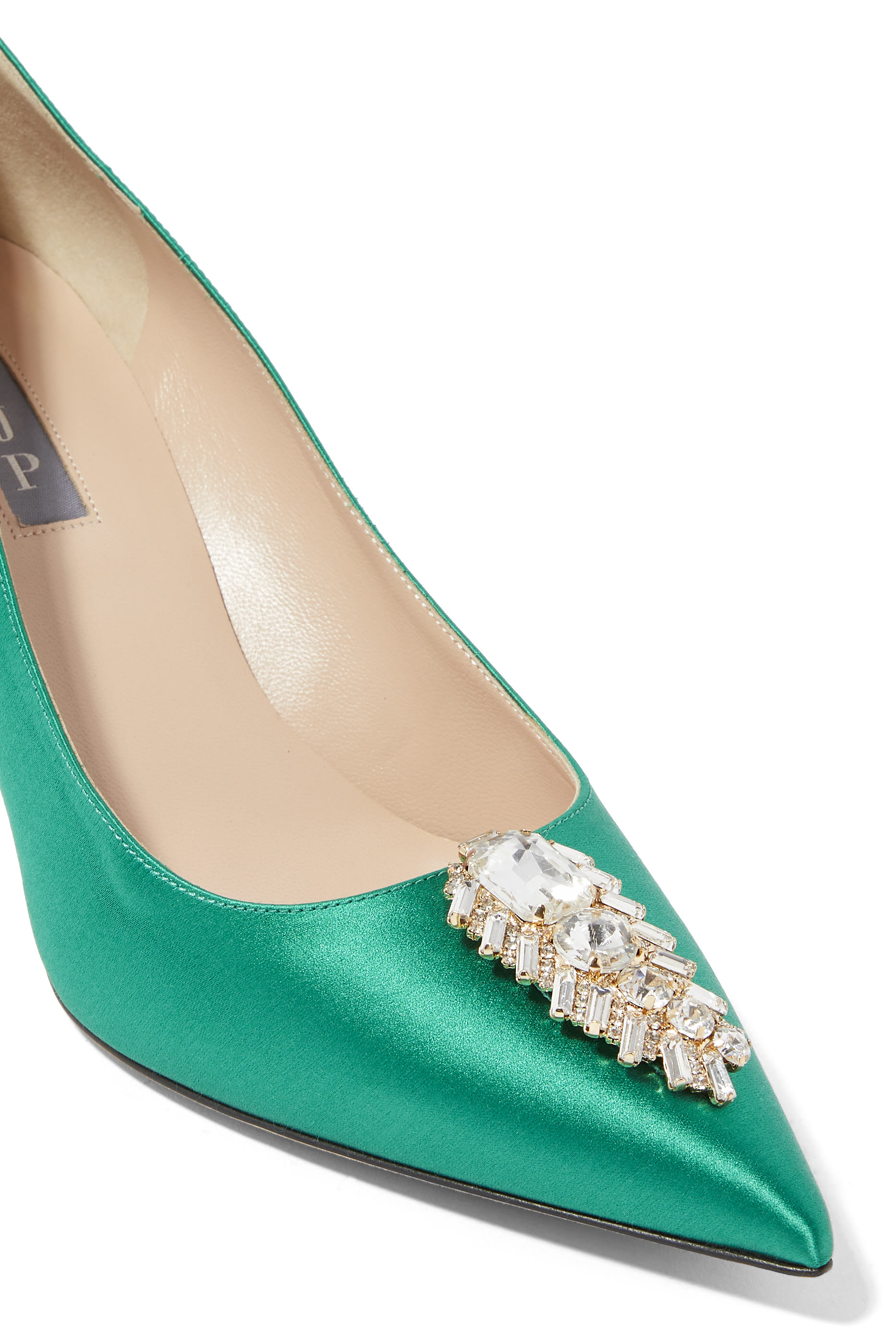 حذاء كلاسيكي تيمبست 70 بروش مرصع بالكريستال