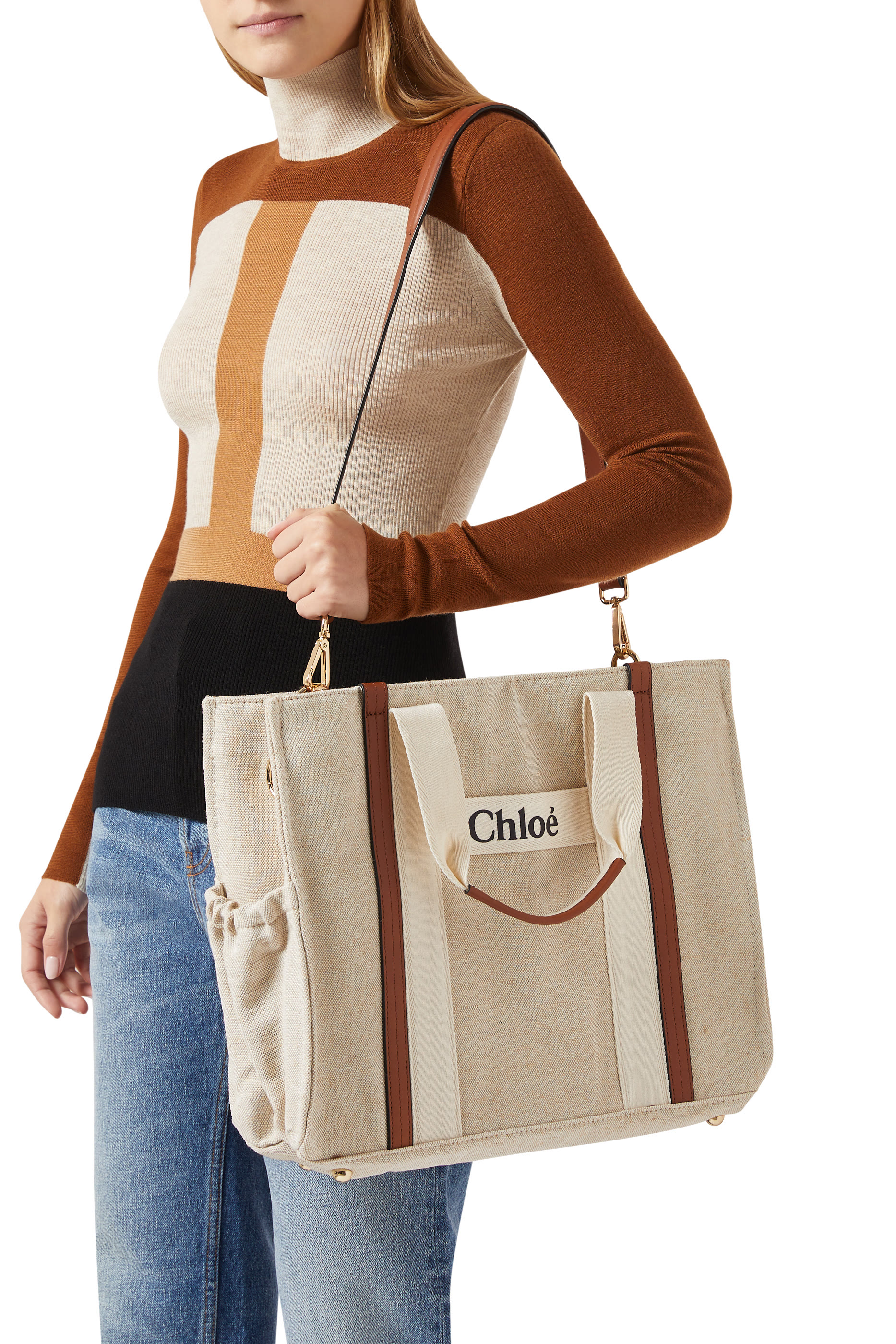 حقيبة لمستلزمات الأطفال بشعار الماركة