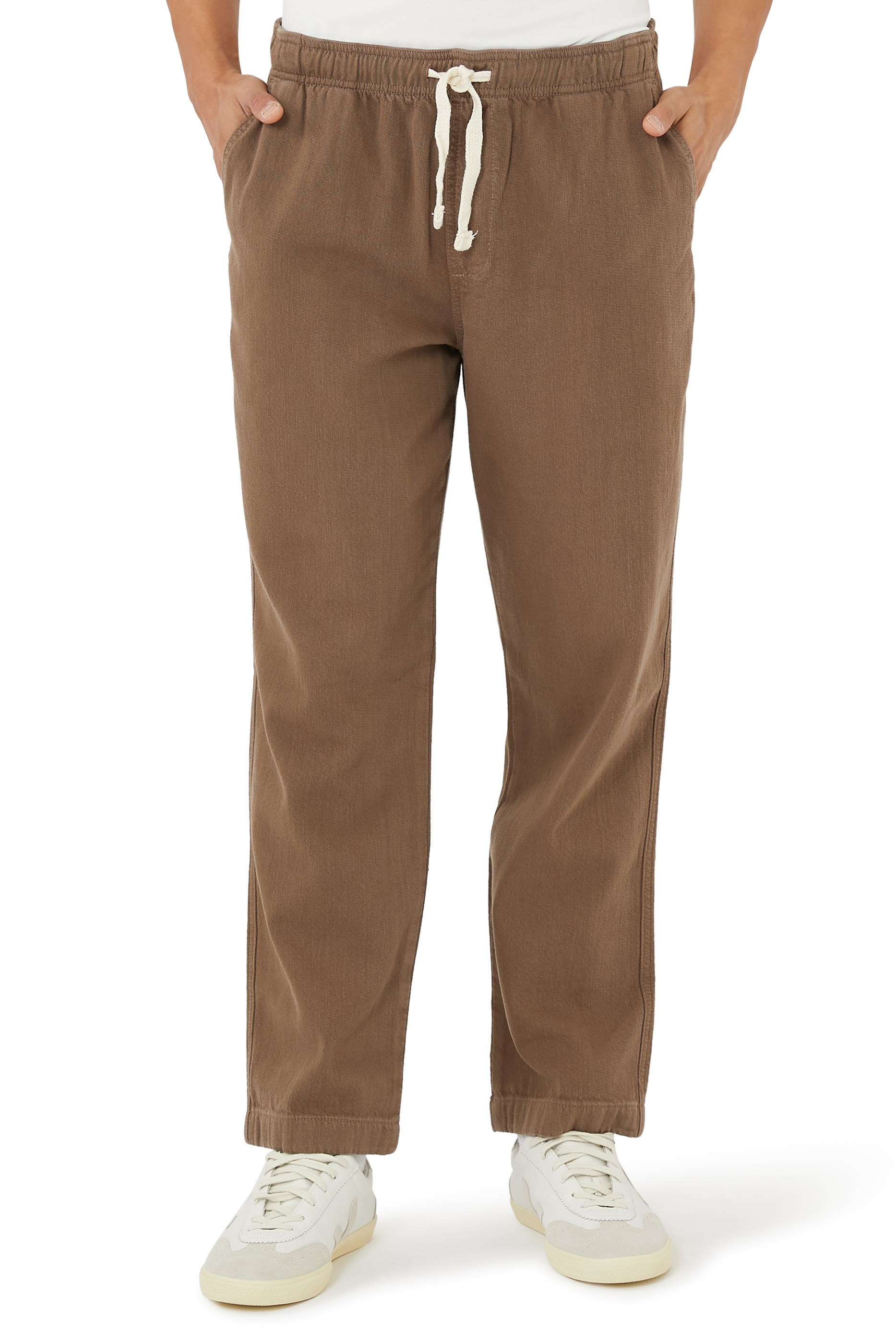 بنطال تيري بارز الملمس للسفر