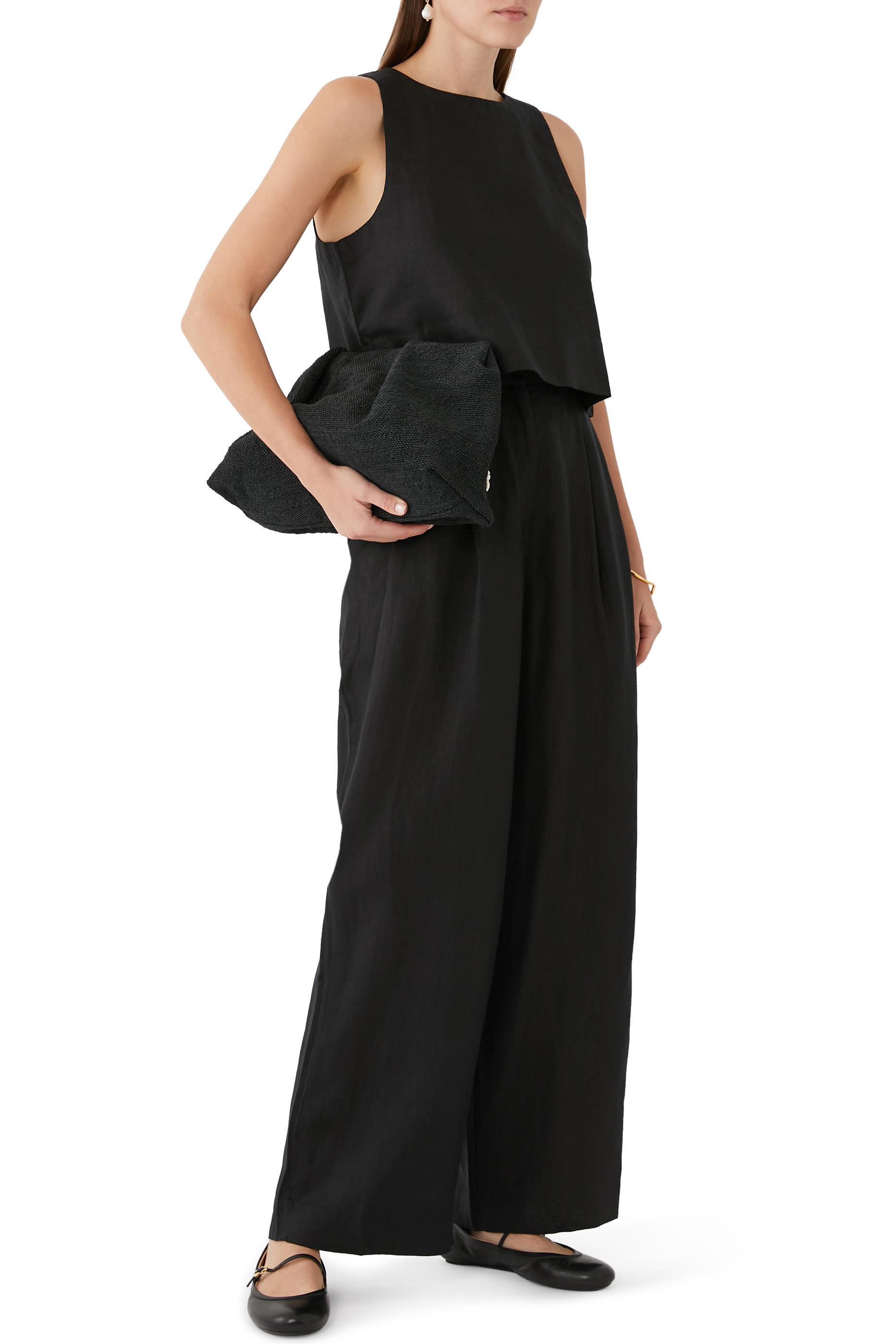 بلوزة بوبي كتان