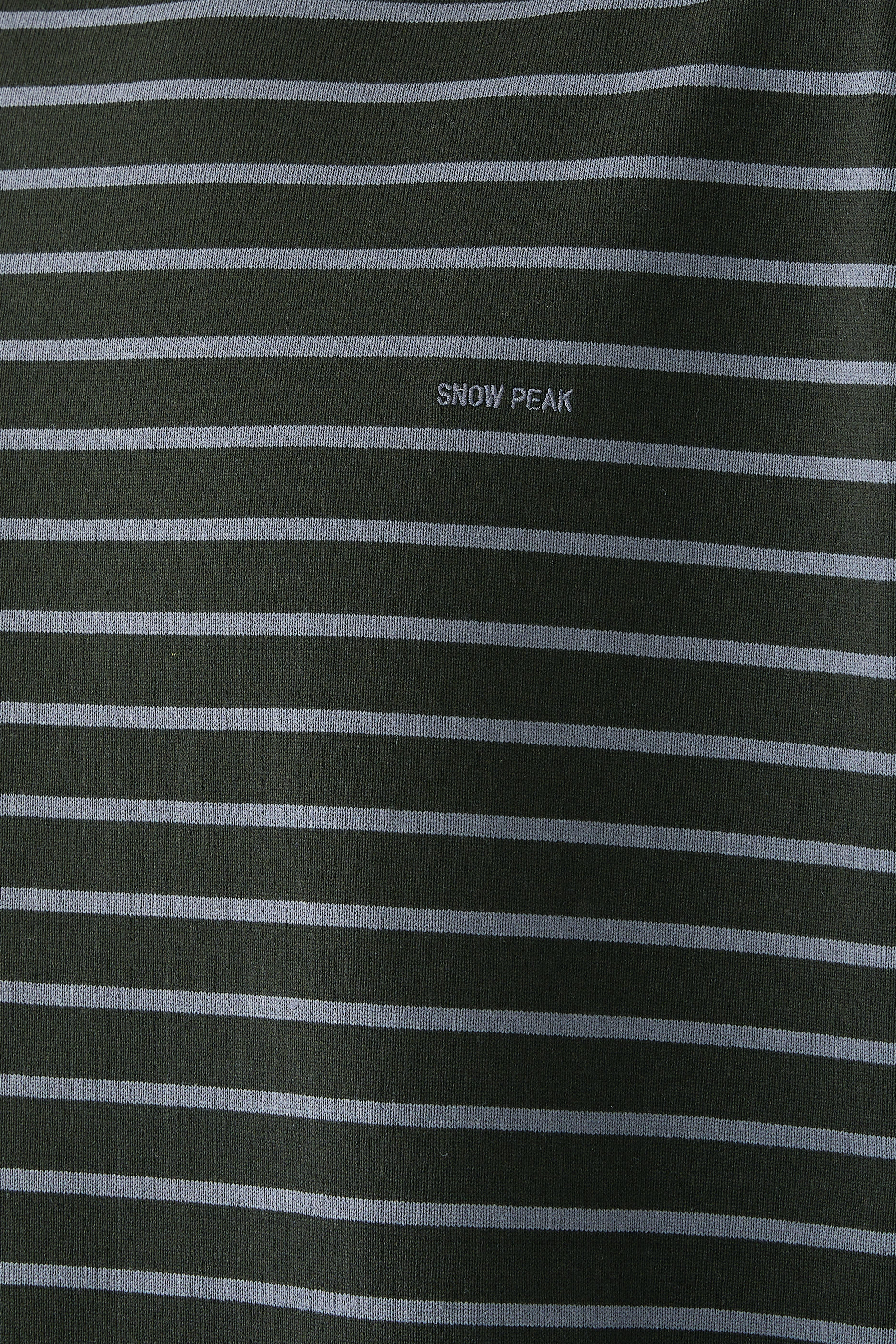 تيشيرت بحافة مغايرة قطن ثقيل