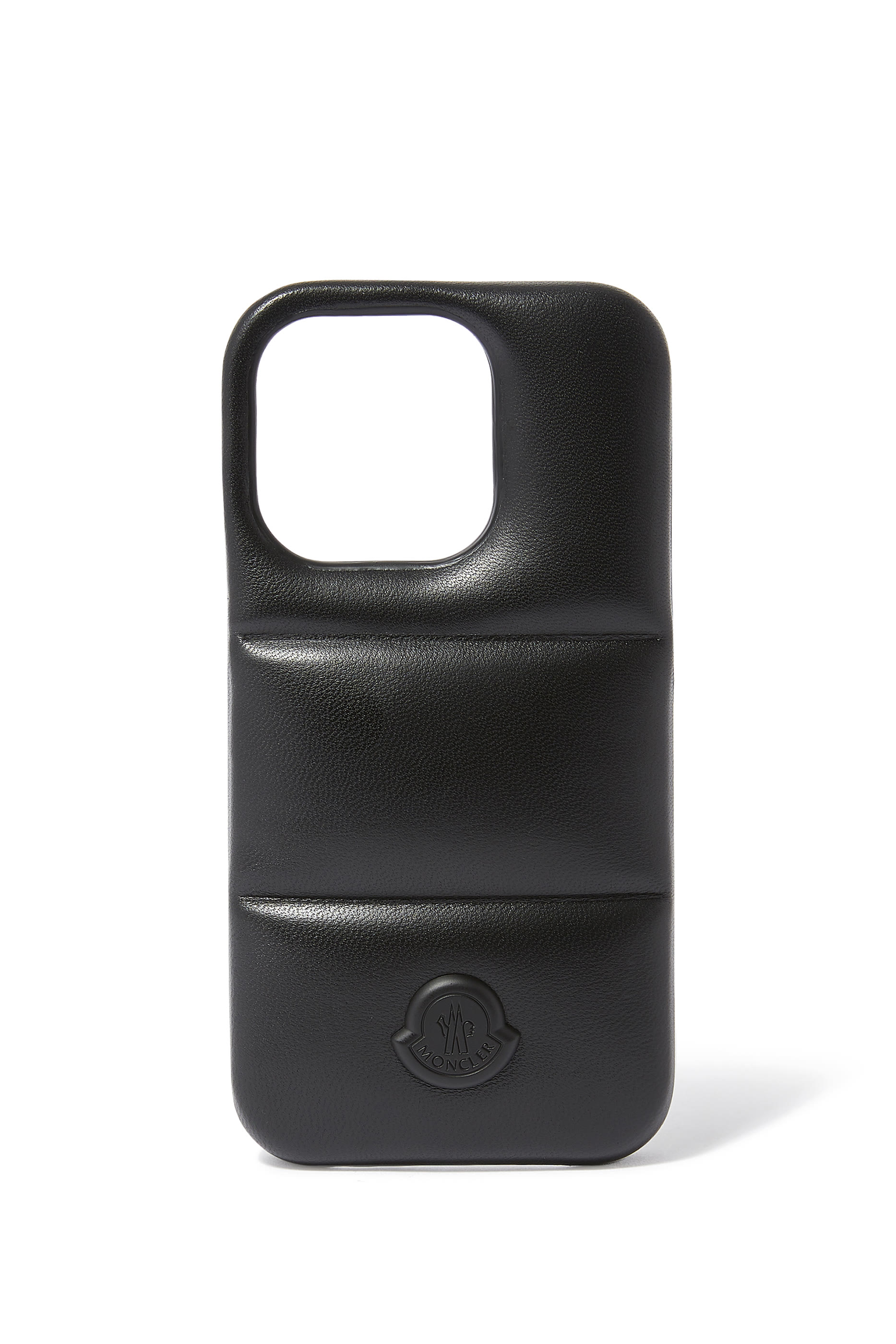 حافظة هاتف آيفون 14 برو جلد مبطن