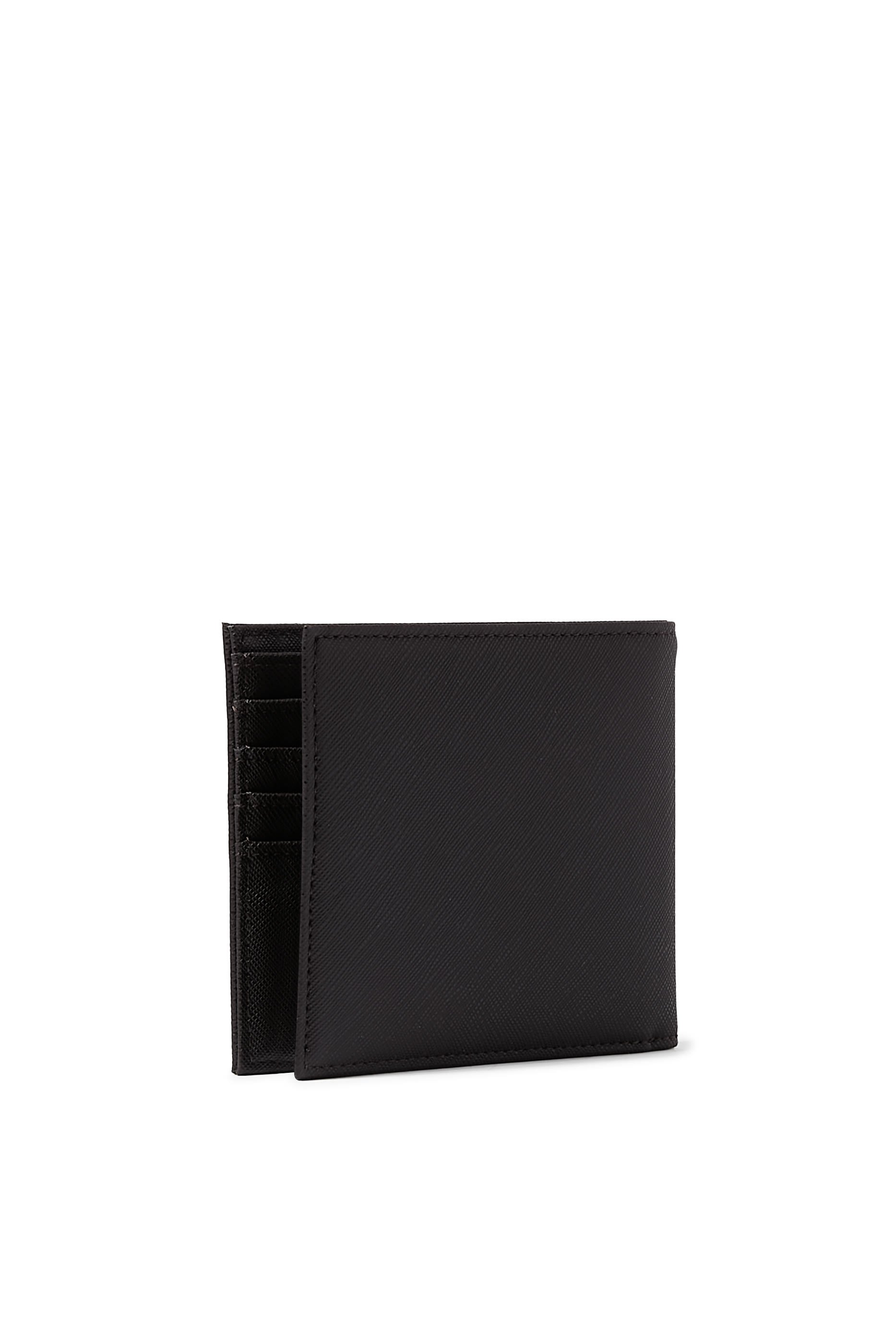 محفظة بتصميم ثنائي الطي بشعار الماركة سافيانو