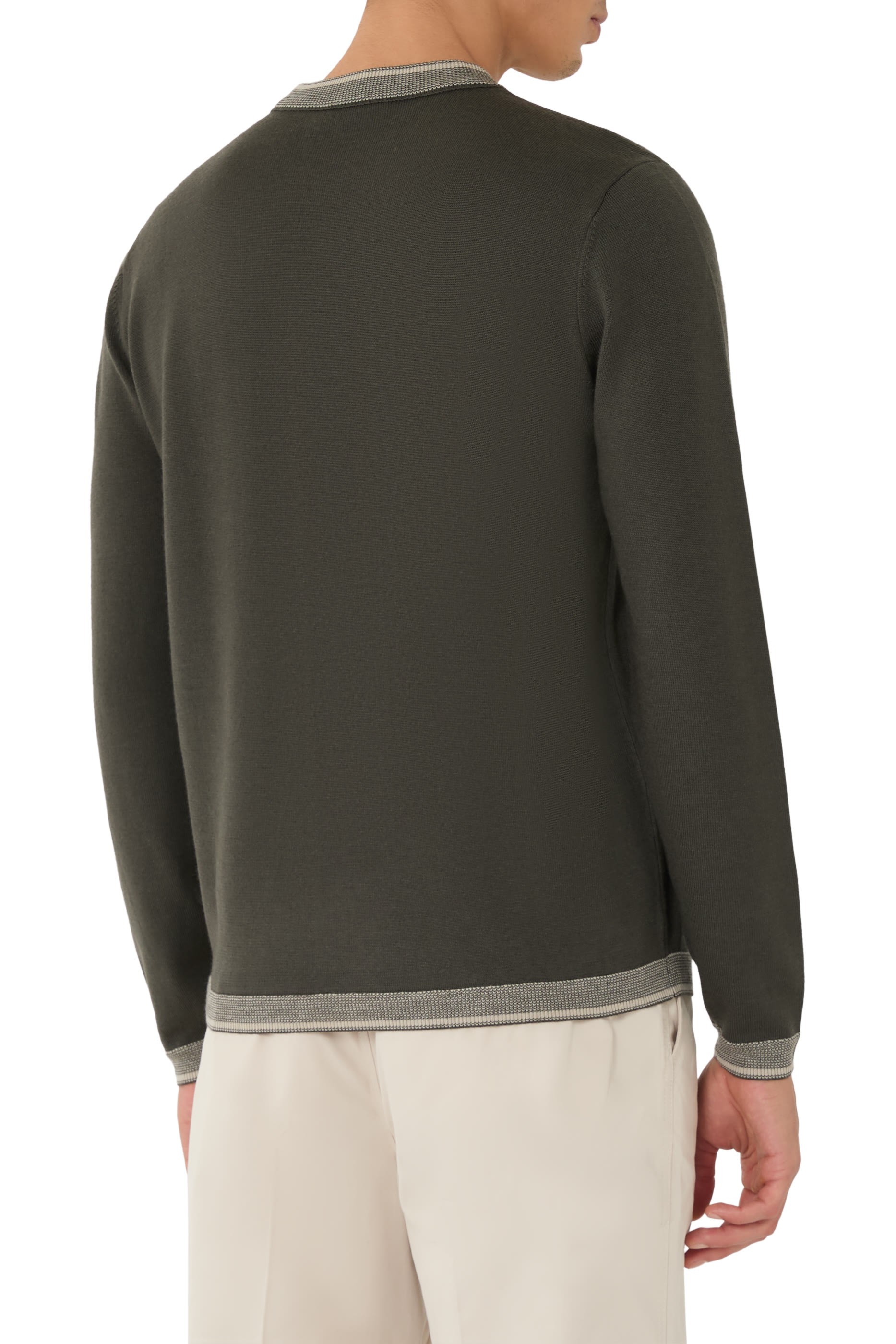 Long Sleeve Jumper with Logo 