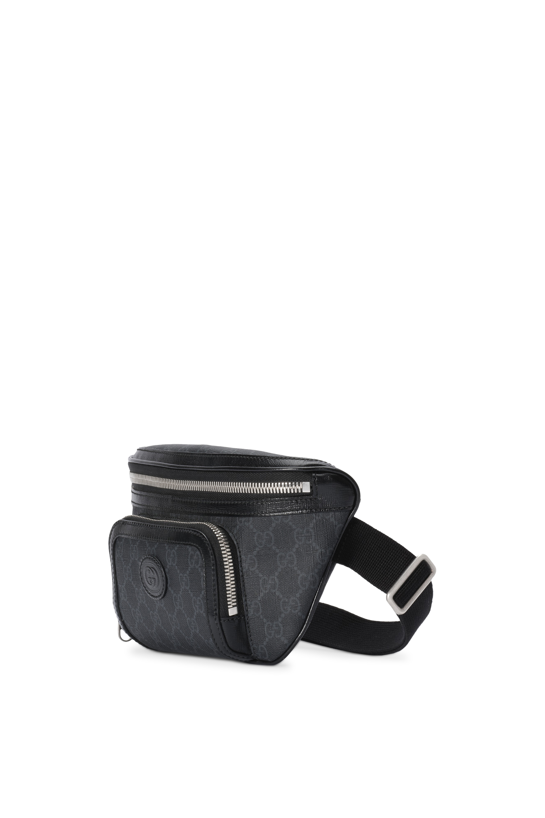 حقيبة خصر بحرفي شعار الماركة بحجم كبير