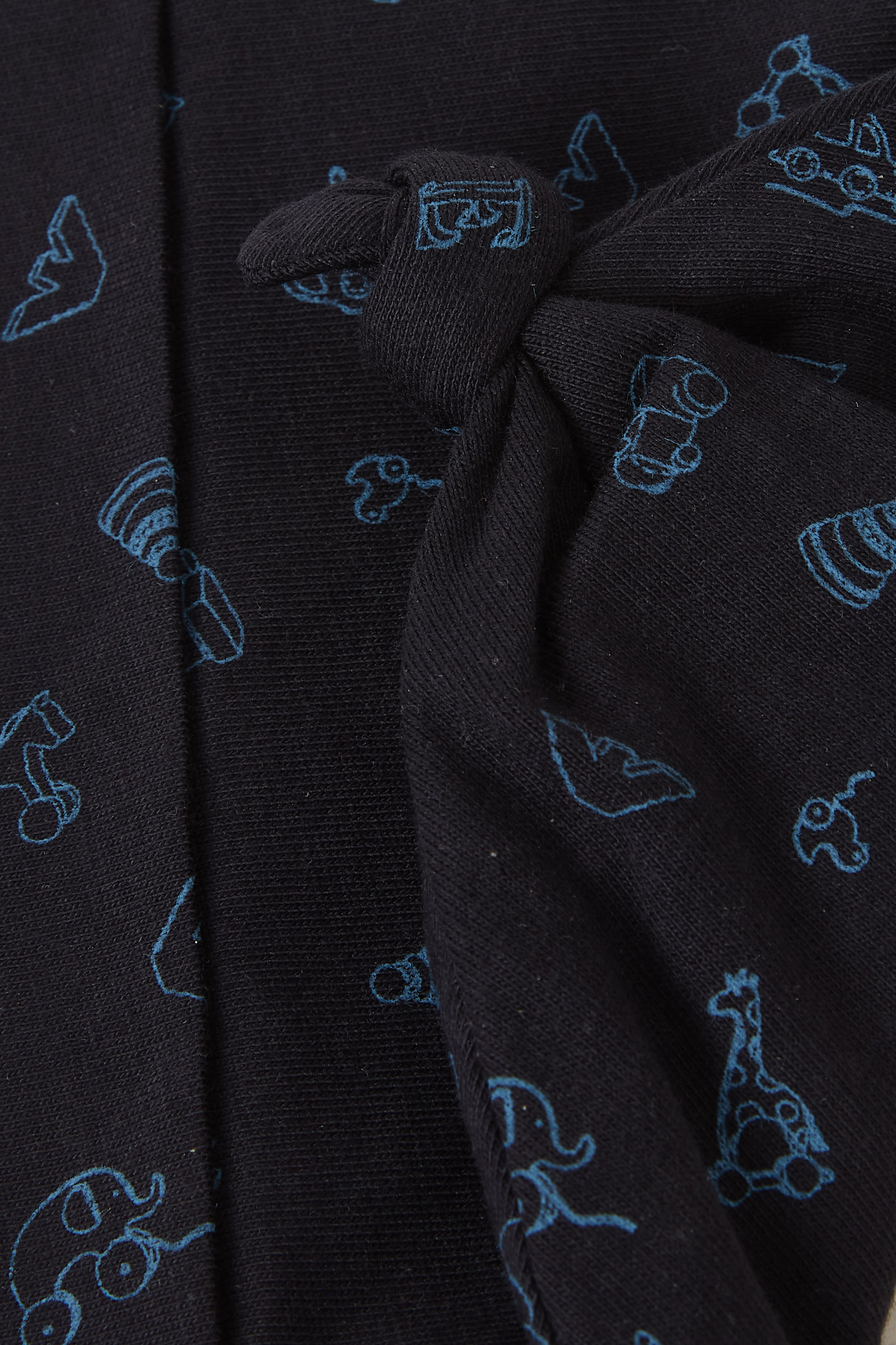 قبعة بيني للأطفال بطبعة