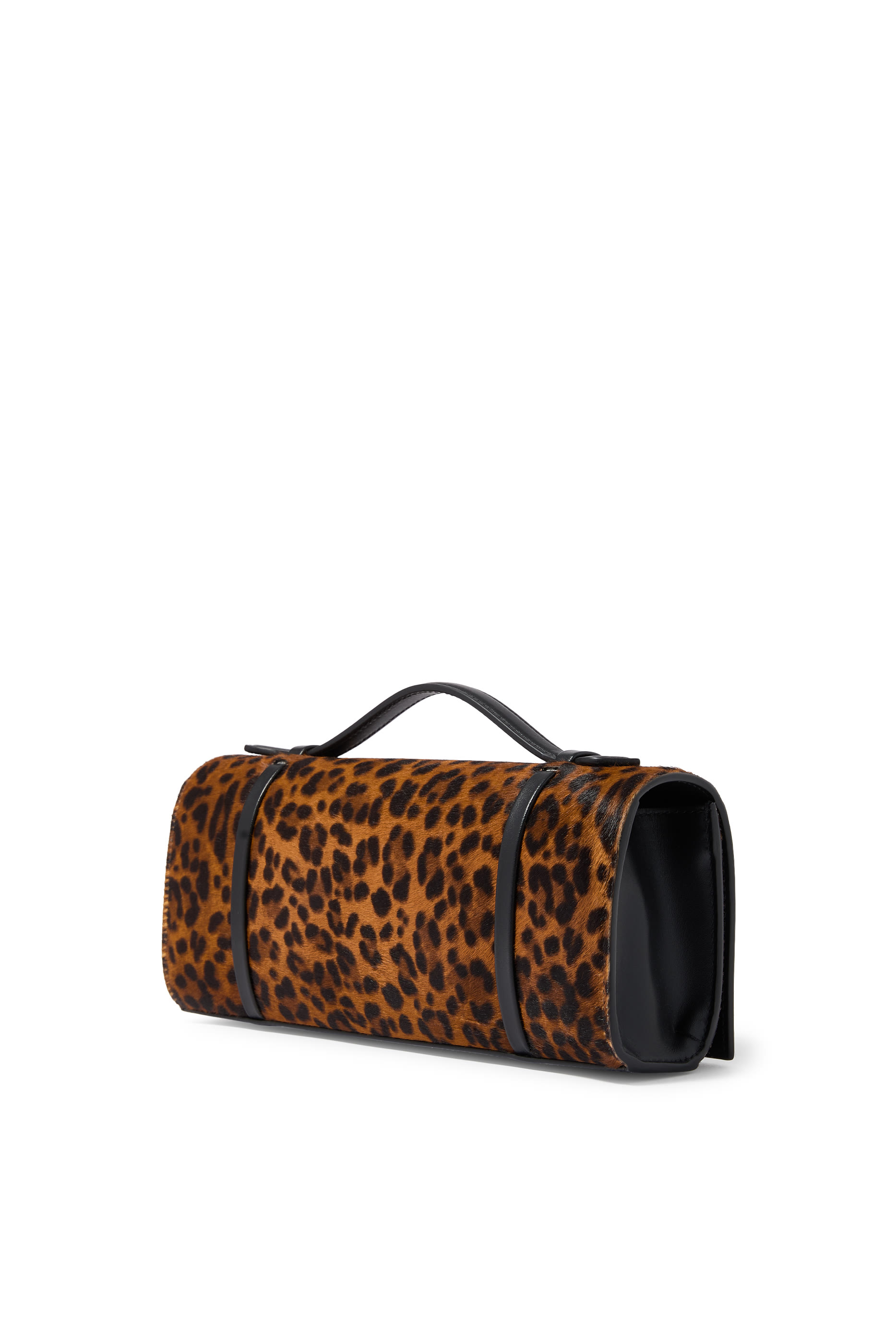 May Leopard Print Clutch