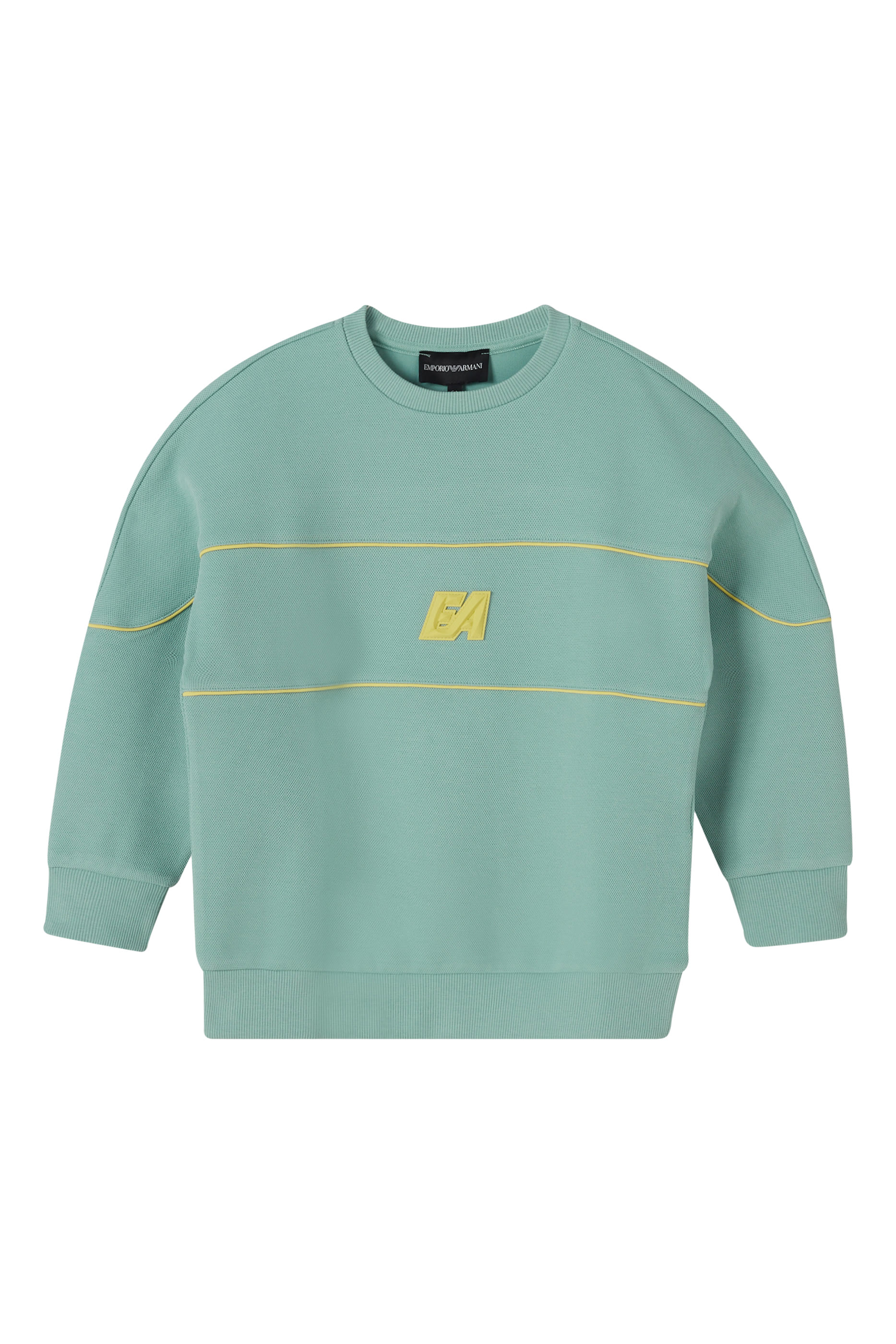 سويت شيرت برقعة شعار الماركة للأطفال