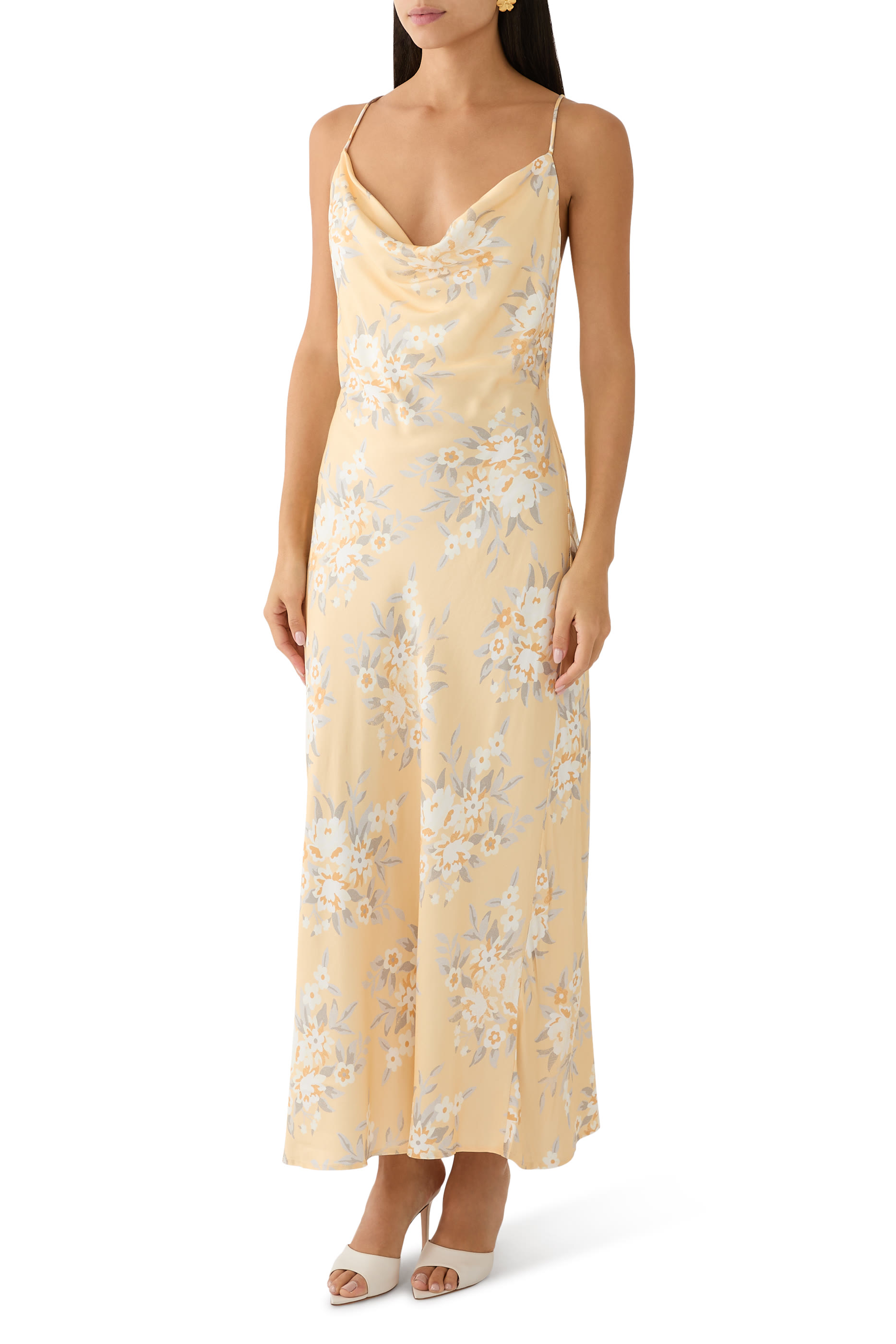 فستان ايلا بنقشة