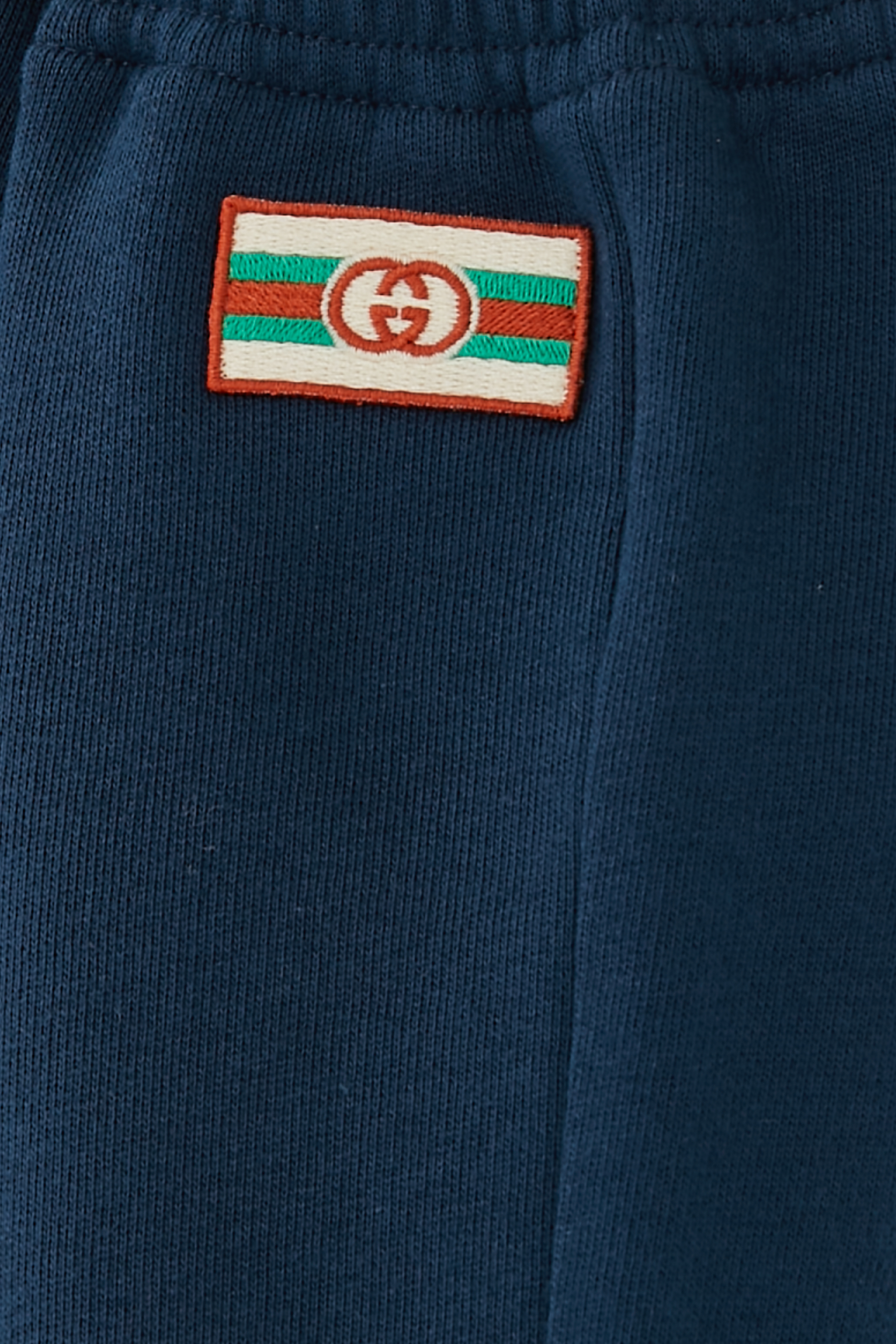 بنطال رياضي للأطفال برقعة شعار الماركة