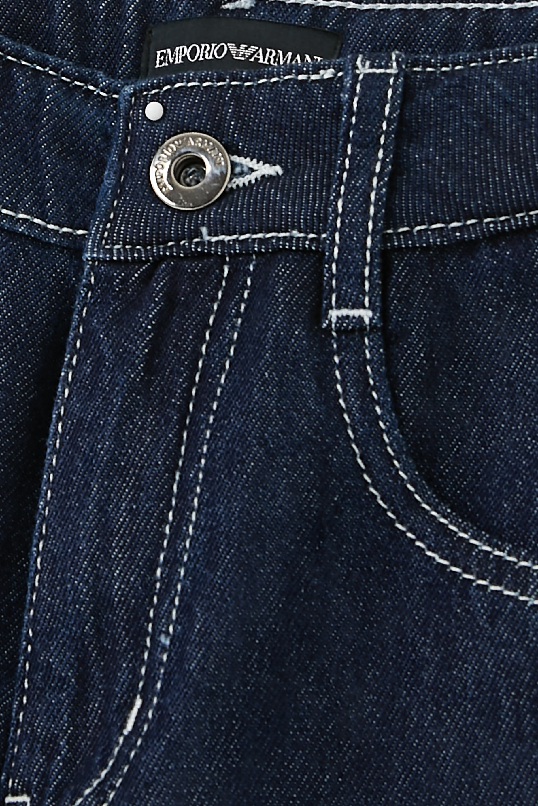 بنطال جينز بقصة ساق واسعة للأطفال