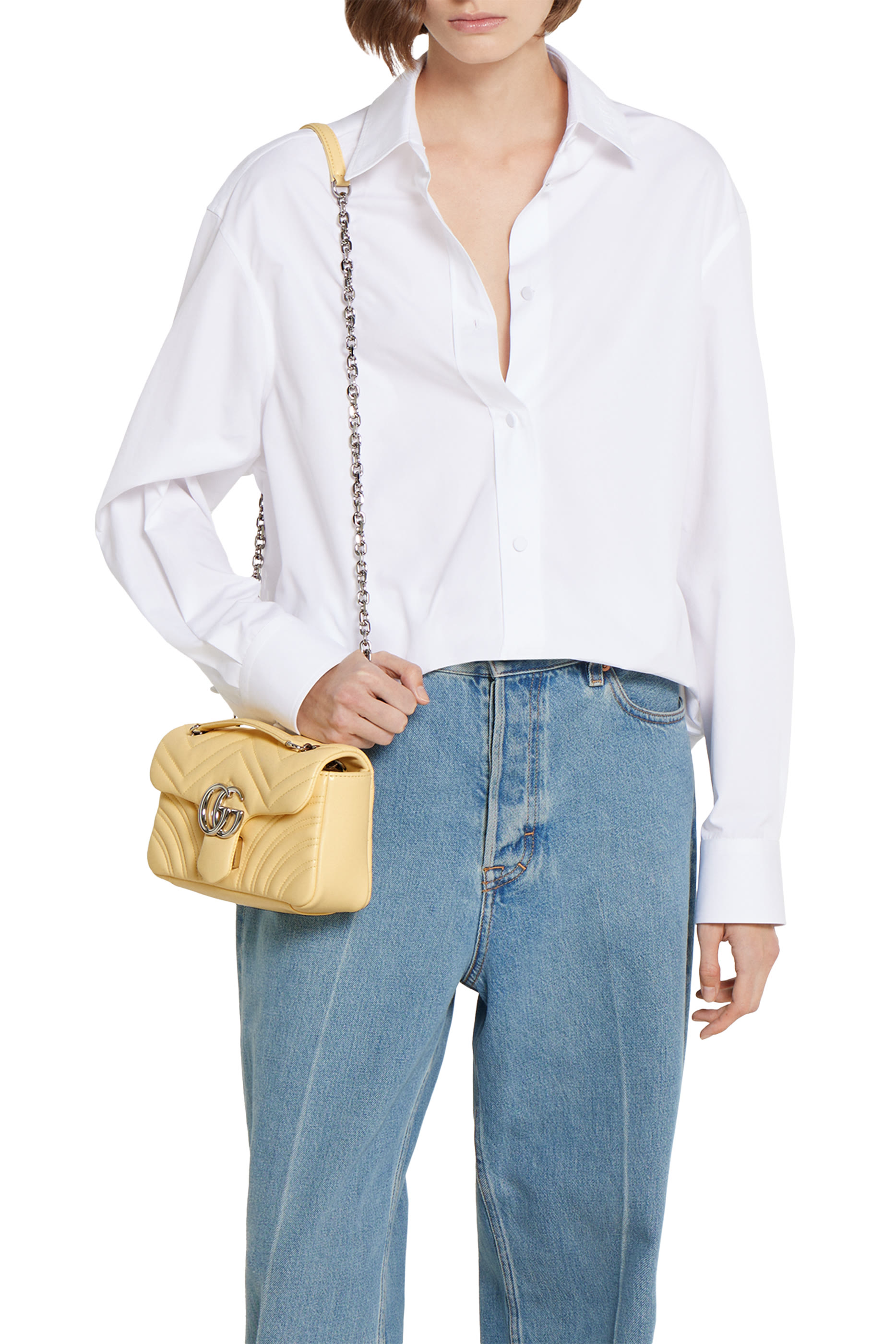 حقيبة كتف مارمونت صغيرة بشعار الماركة 