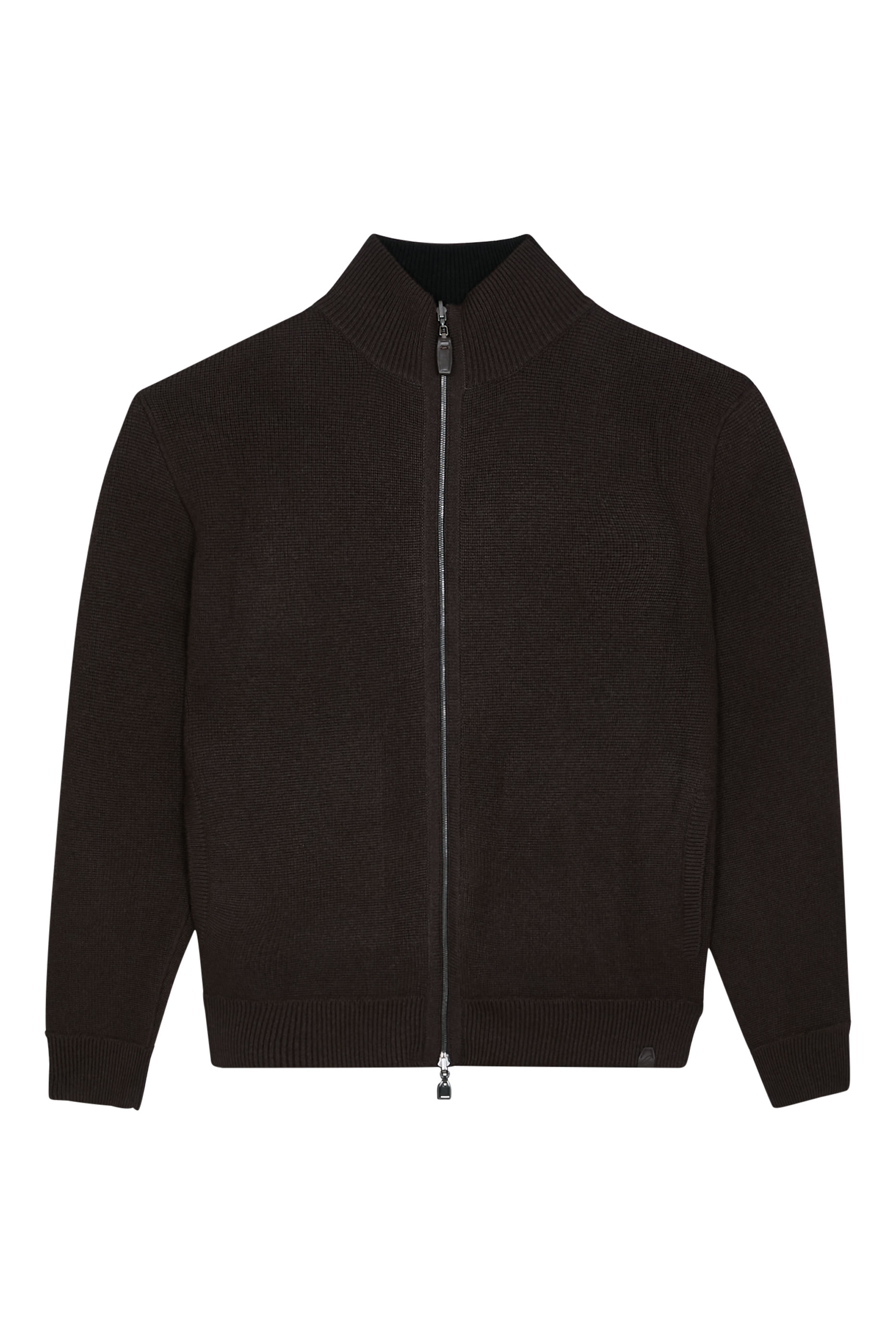 جاكيت بتصميم بوجهين بسحاب كامل