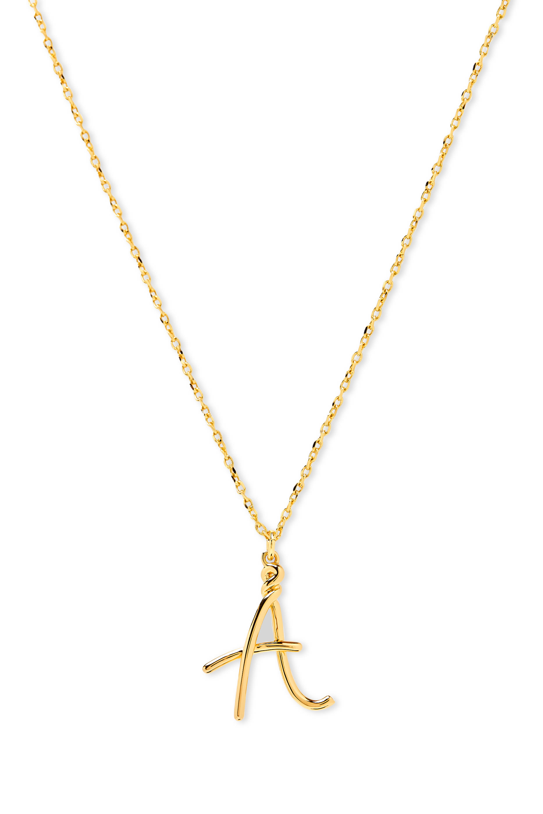 قلادة وان ان ايه ميليان بدلاية بتصميم حرف A