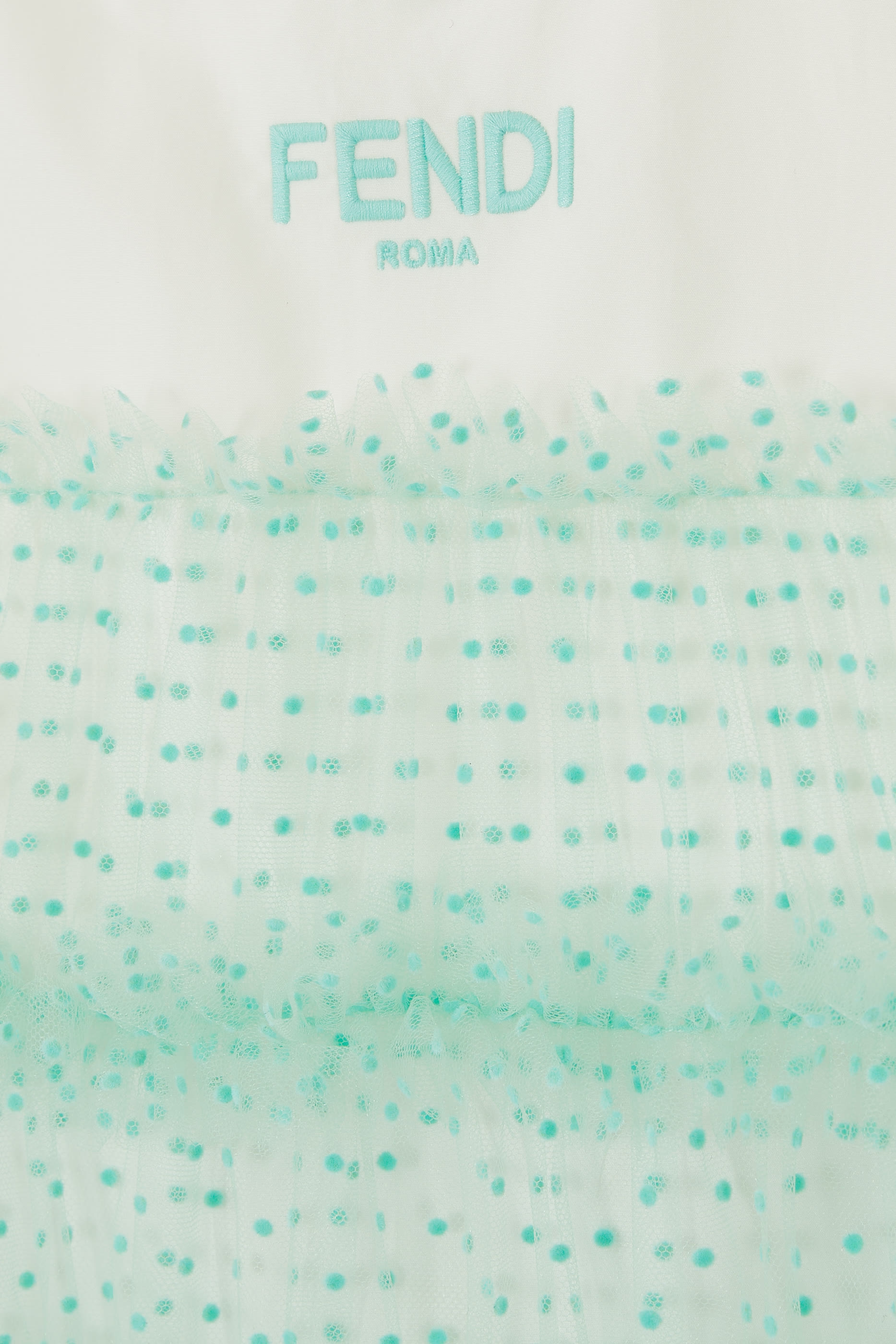 فستان جرسيه تول للأطفال