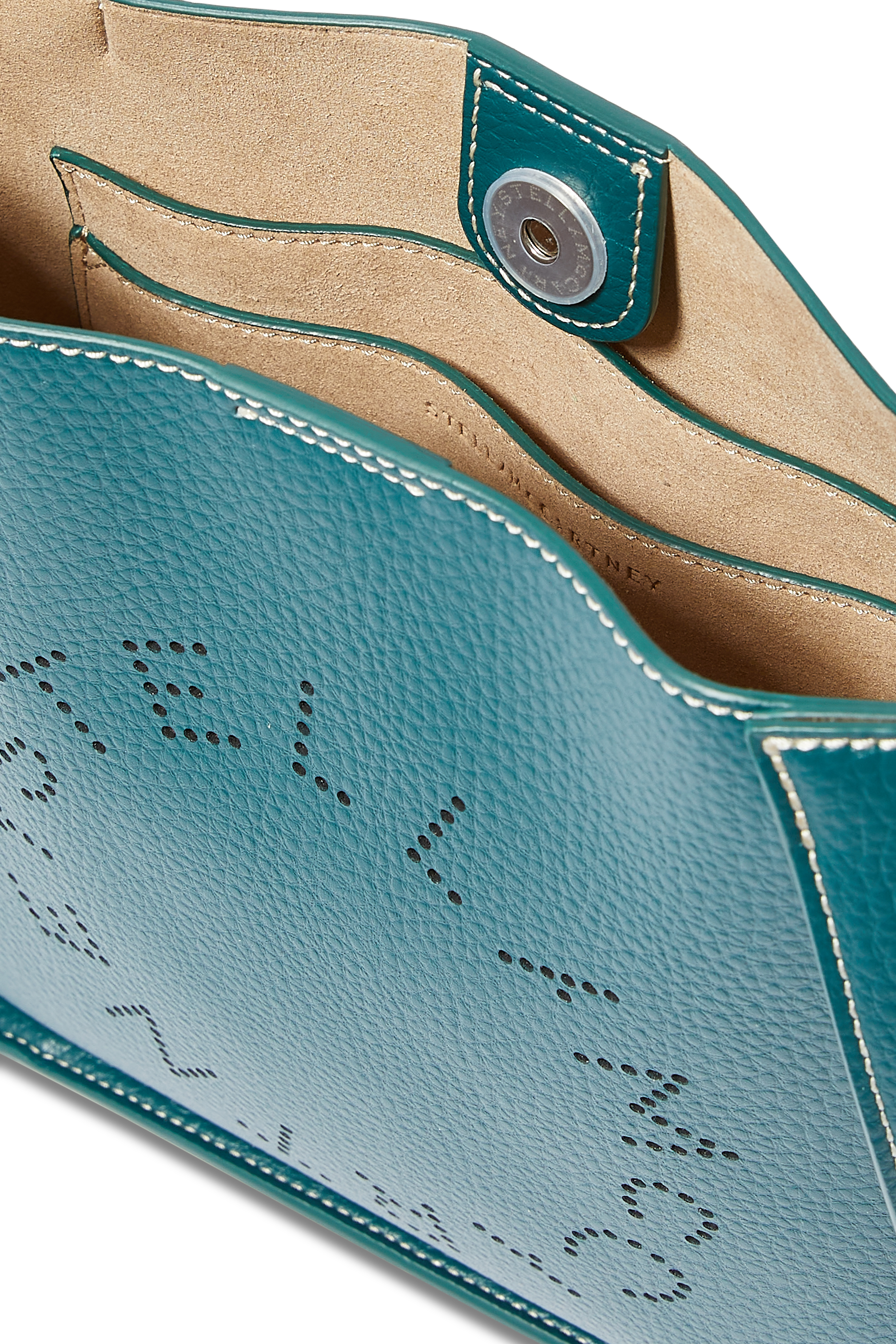 حقيبة كروس بودي صغيرة بشعار الماركة