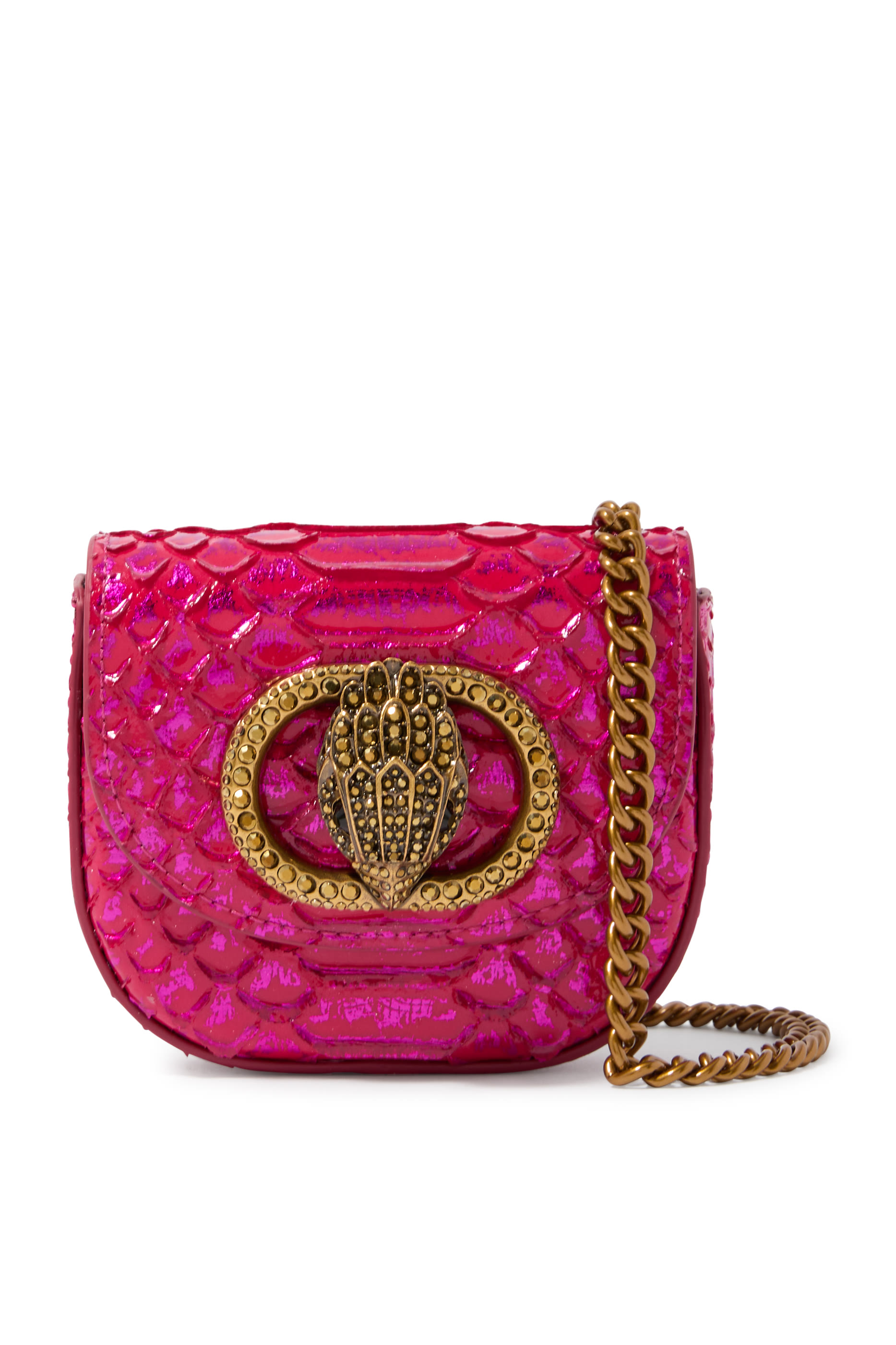 حقيبة كروس بودي تشيلسي صغيرة بحلية شعار الماركة