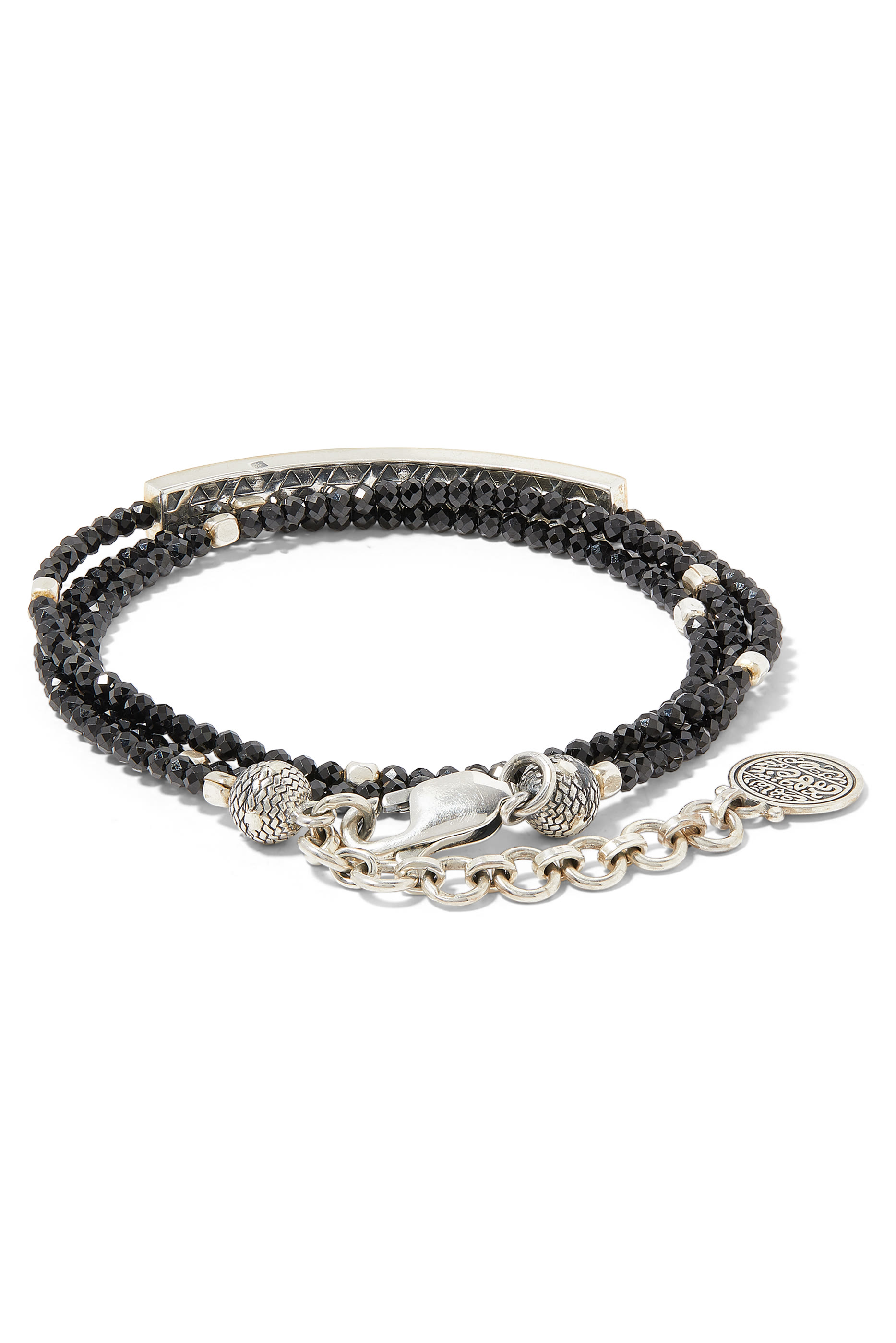 سوار أحمد شوقي مزين بخرز وخط عربي