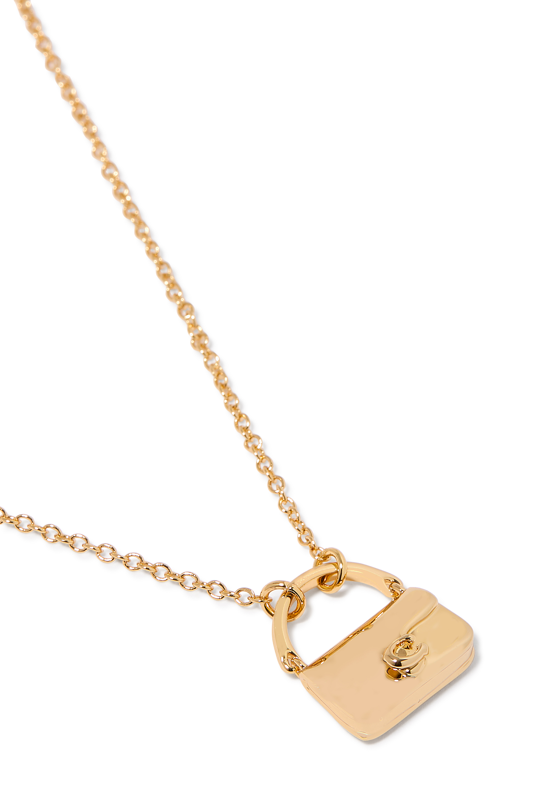 قلادة بدلاية بتصميم حقيبة تابي