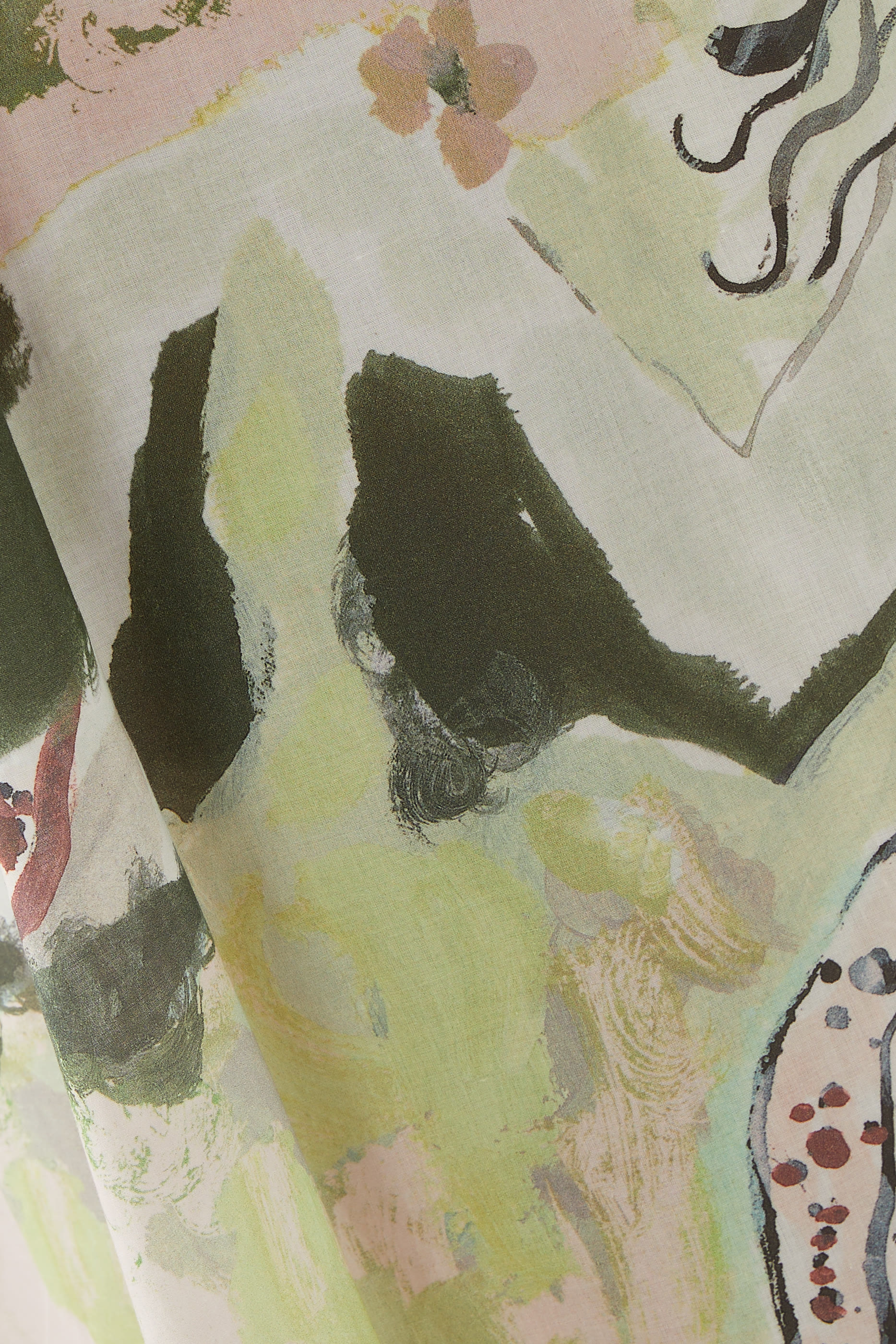 فستان نوم سهل الارتداء بياقة مربعة