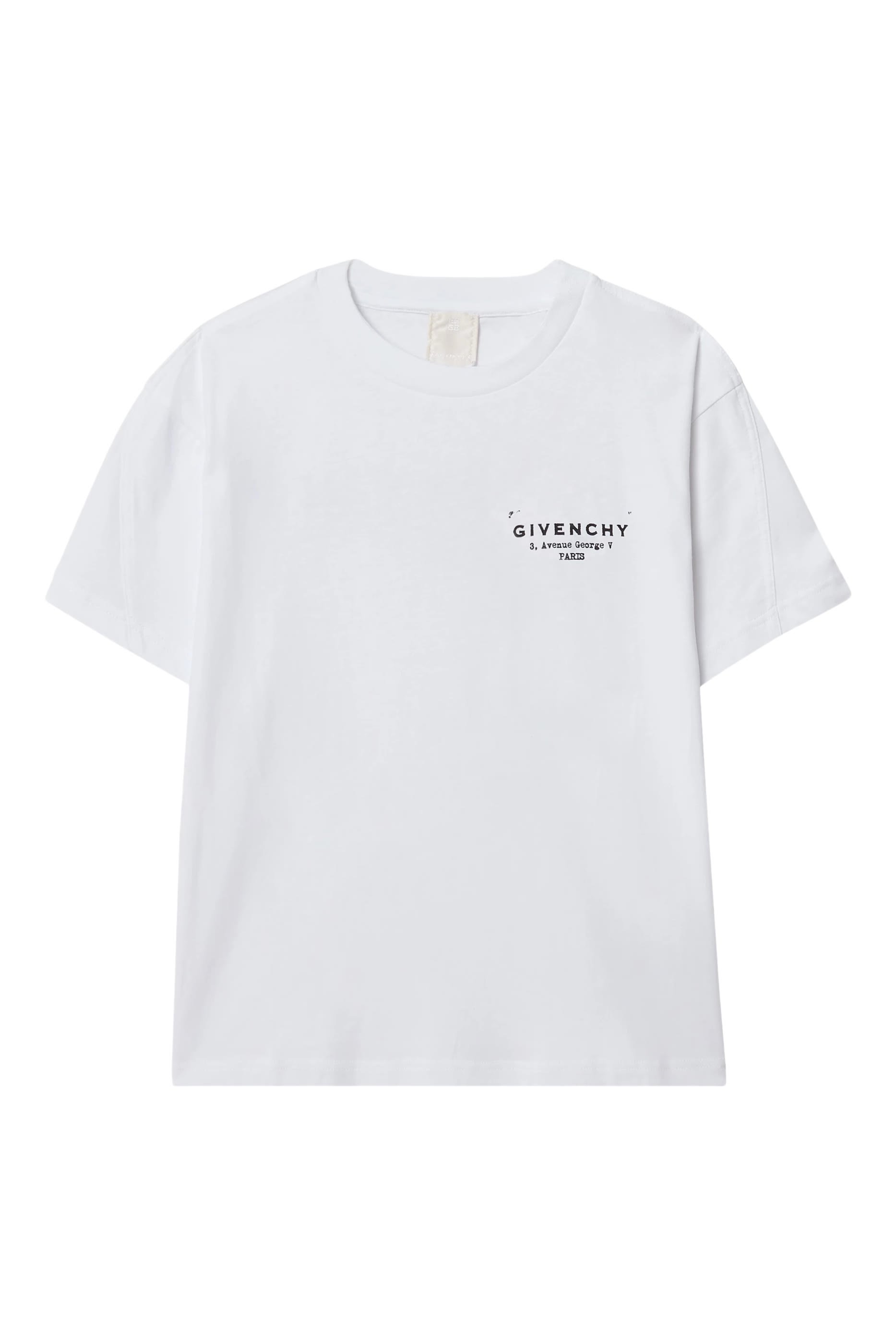 تيشيرت بشعار الماركة للأطفال